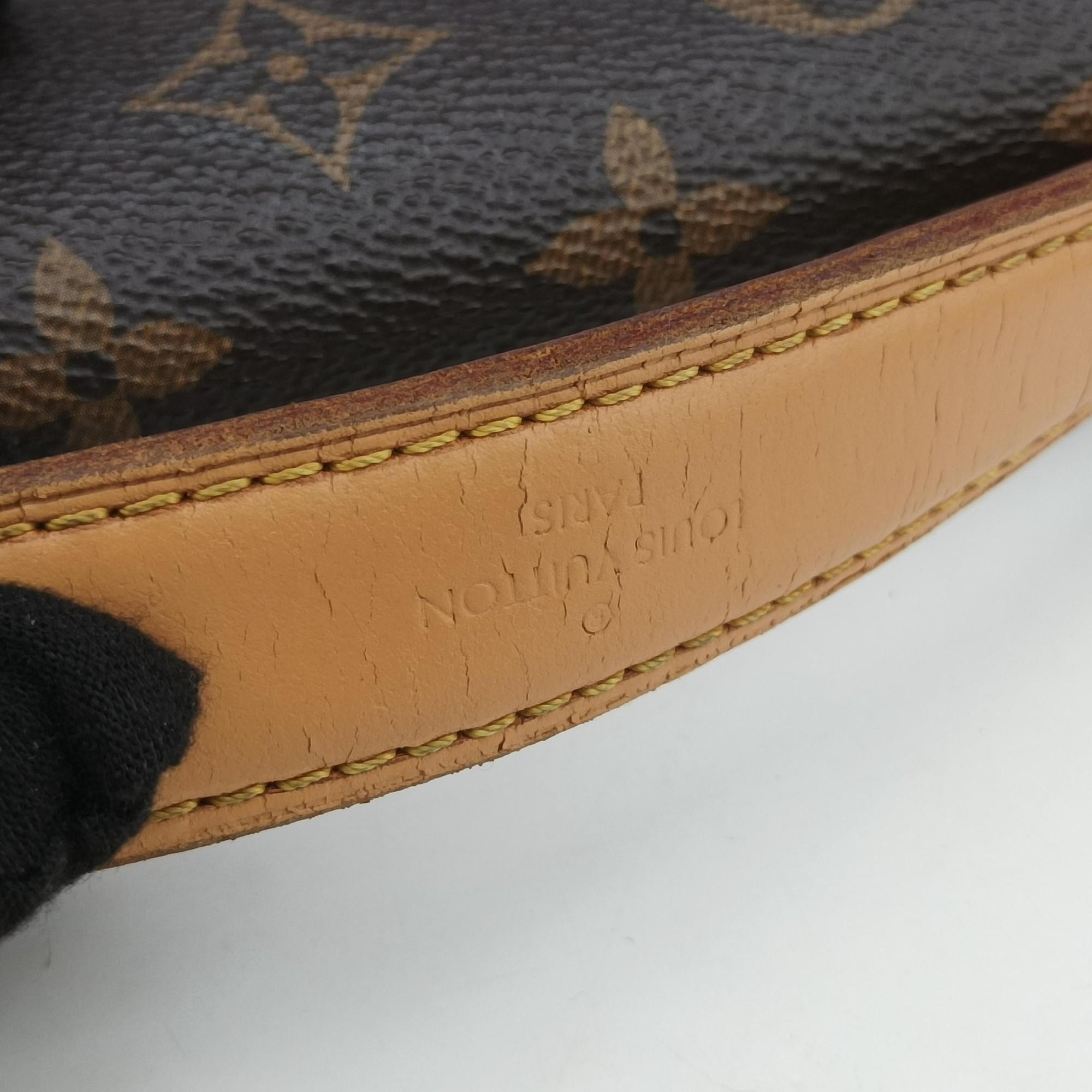Vintage Louis Vuitton Pochette Metis MM Brown Monogram Canvas M44875 shoulderbag | stylenewstar