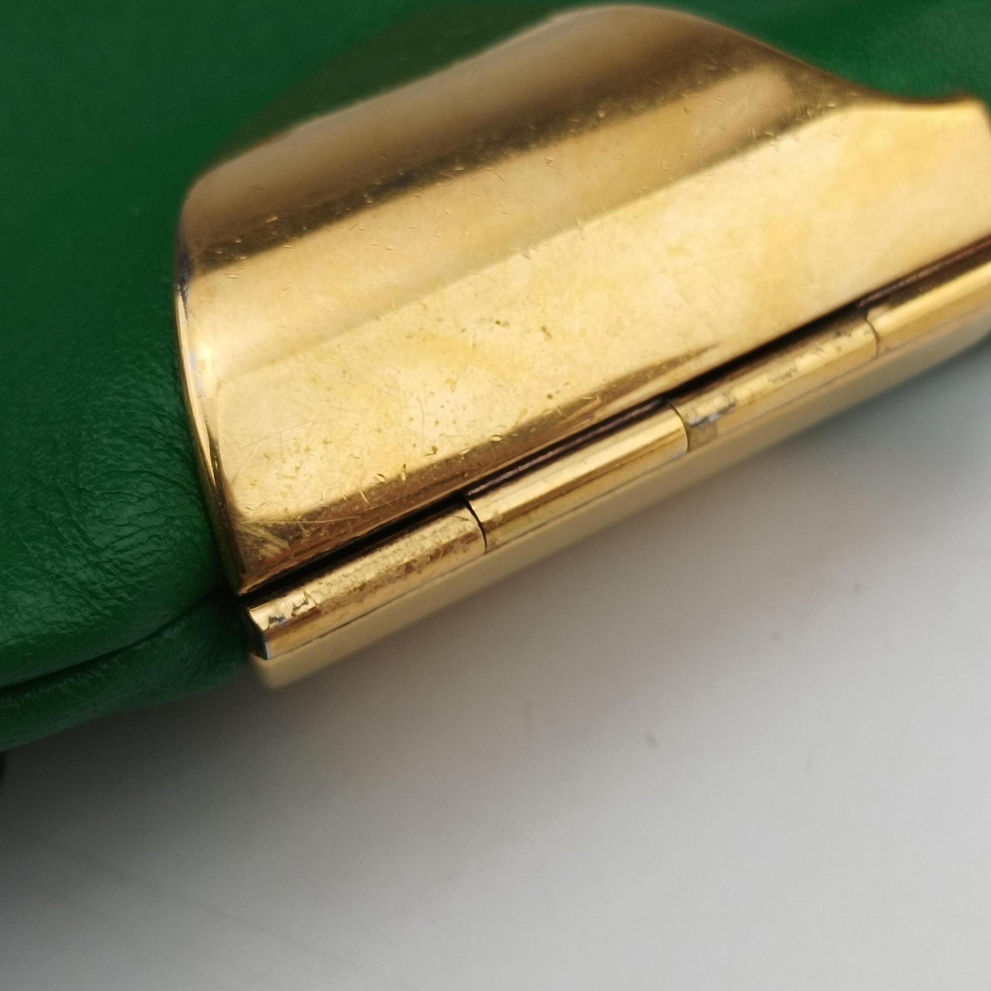 Pre-owned Gucci Large 1970 Green Leather 290682 handbag | stylenewstar