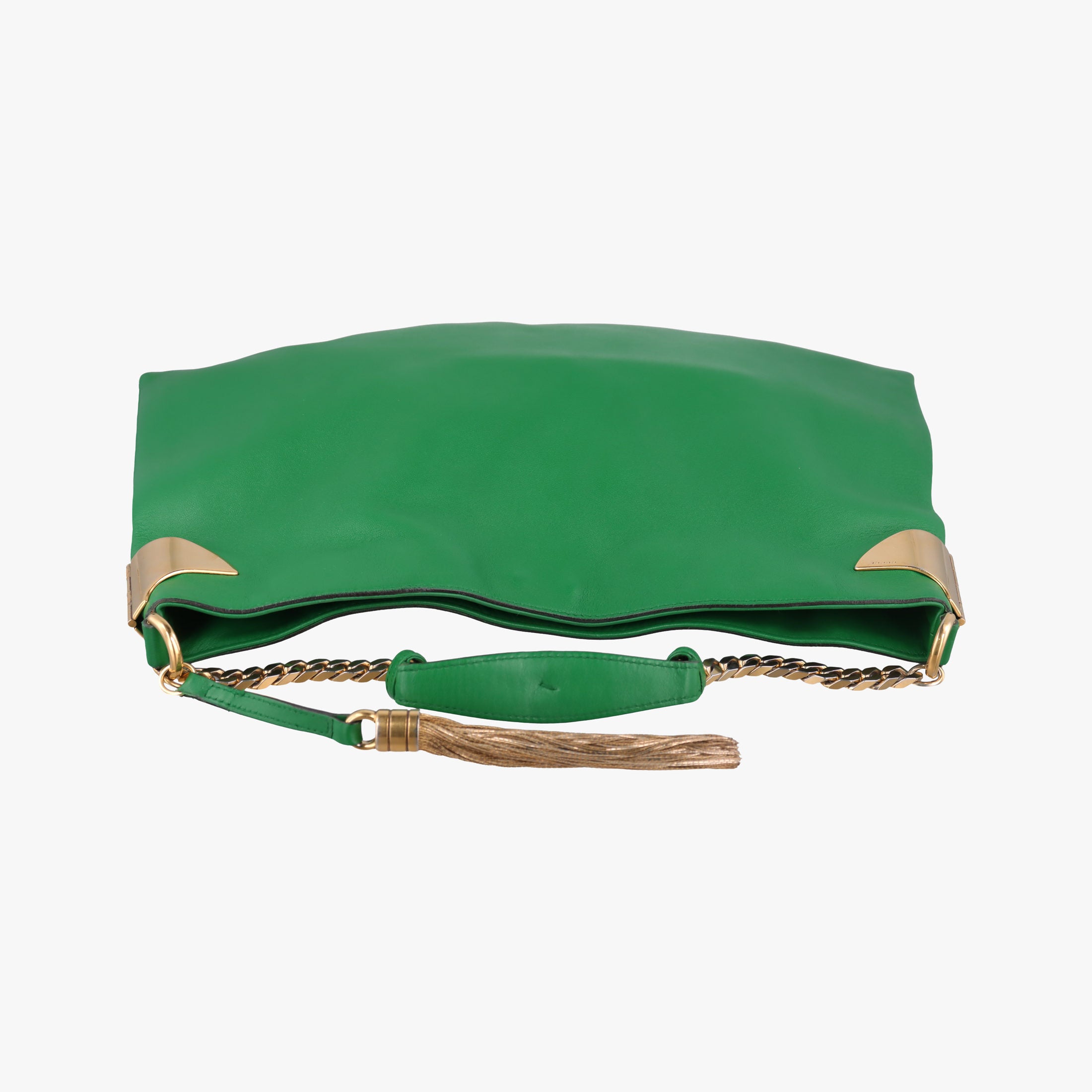 Pre-owned Gucci Large 1970 Green Leather 290682 handbag | stylenewstar