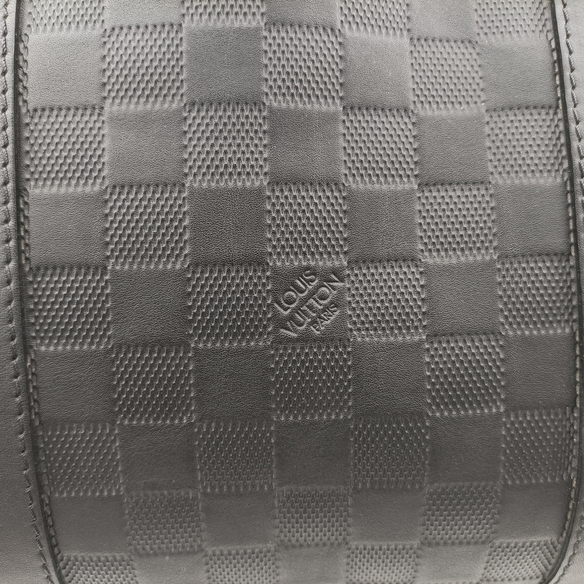 Pre-owned Louis Vuitton TADAO Noir Damier Infini N41269 handbag | stylenewstar