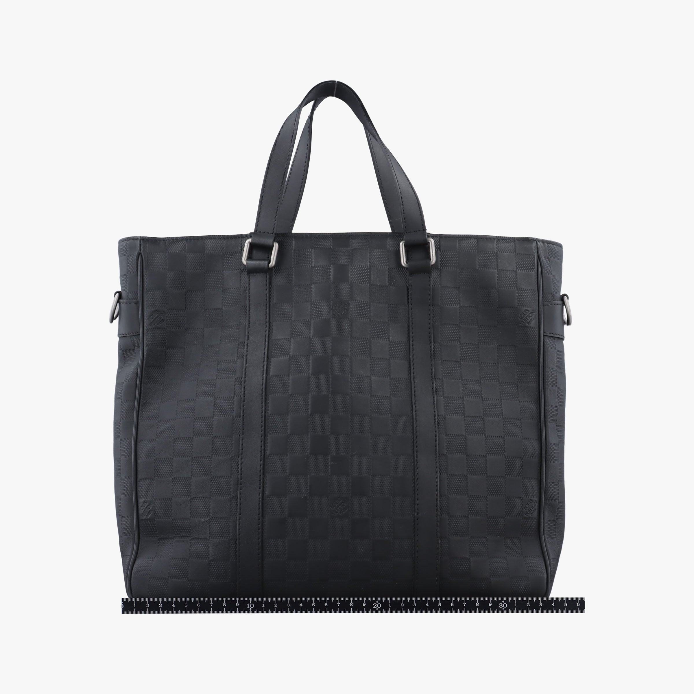 Pre-owned Louis Vuitton TADAO Noir Damier Infini N41269 handbag | stylenewstar