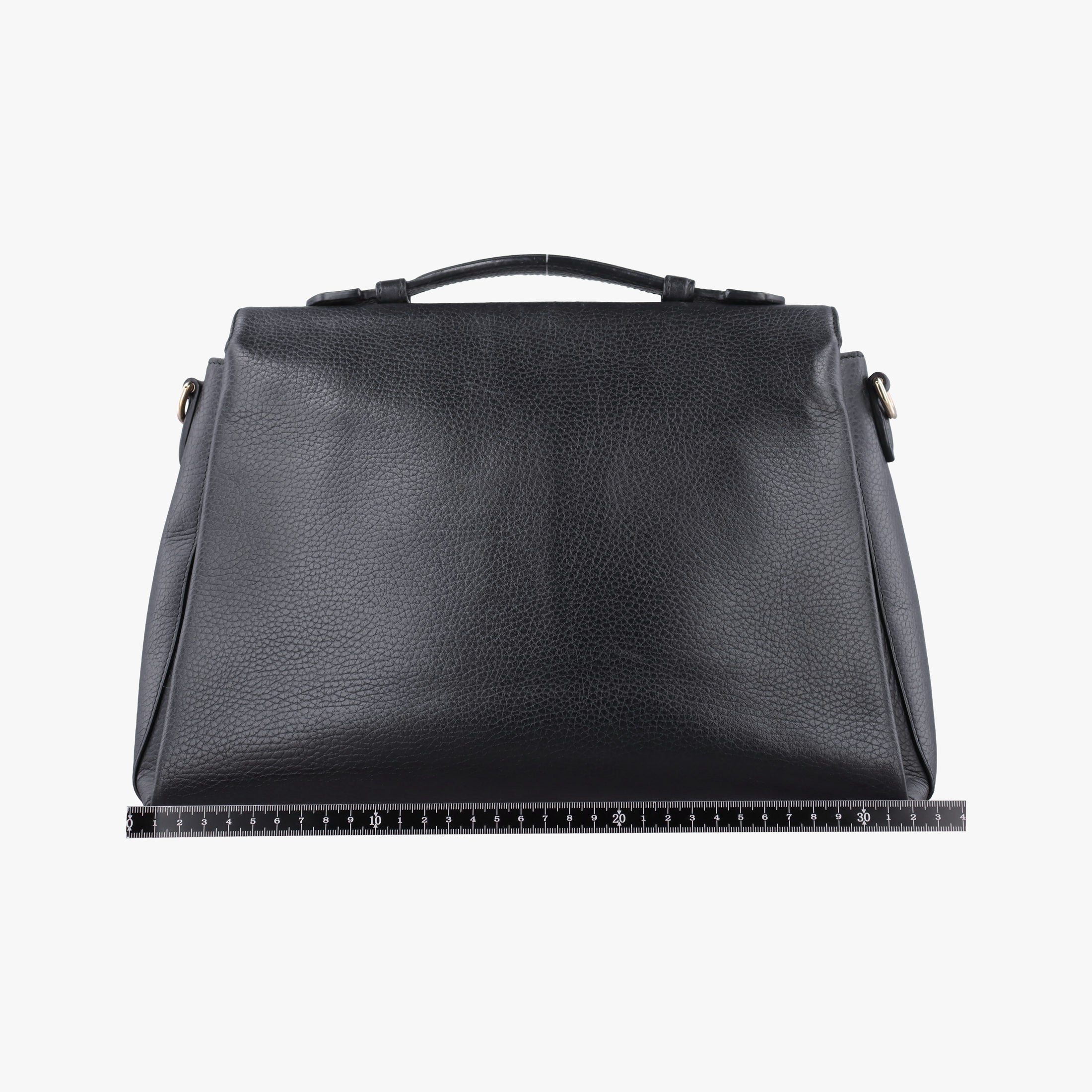 Pre-owned Gucci Interlocking G Black Leather 510306 shoulderbag | stylenewstar