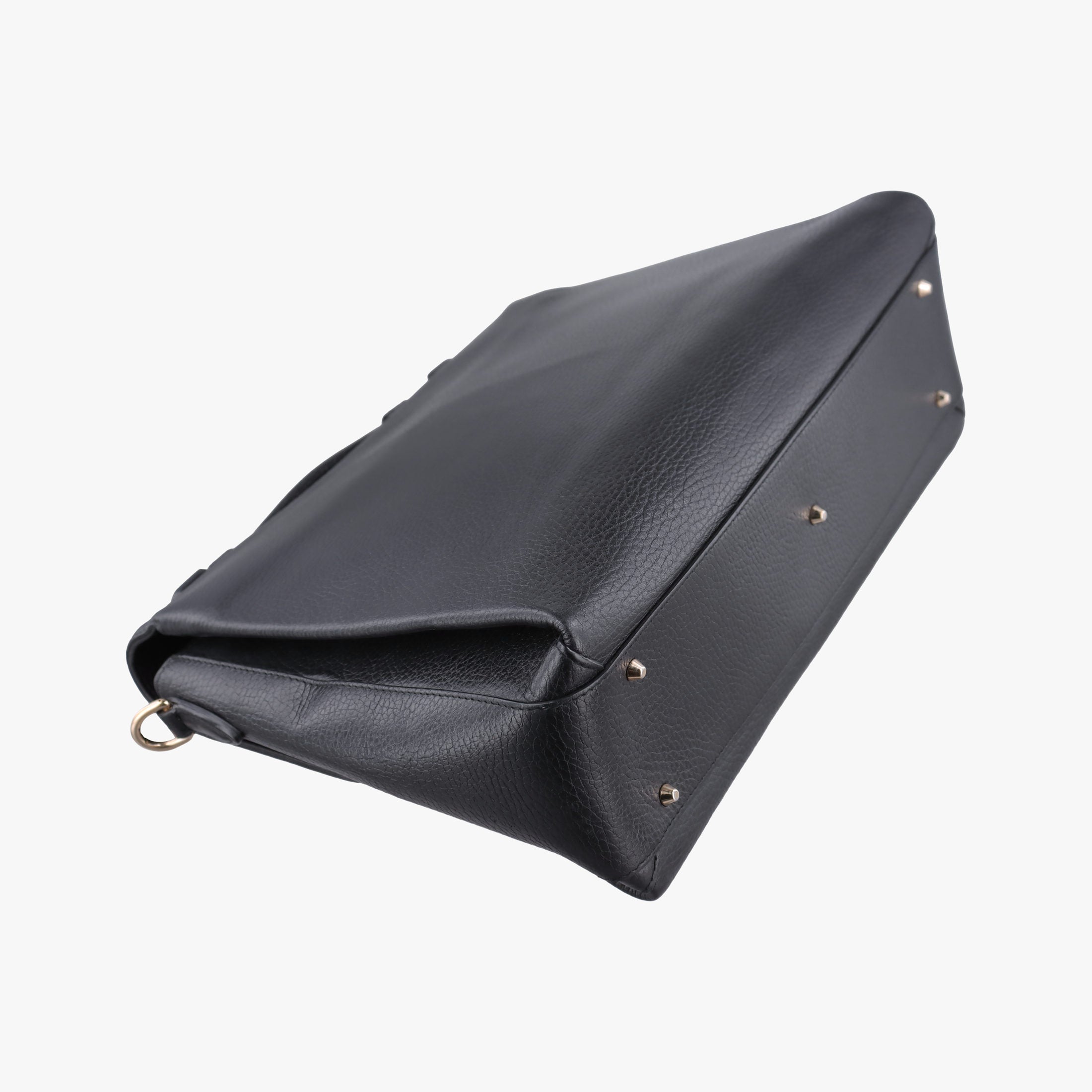 Pre-owned Gucci Interlocking G Black Leather 510306 shoulderbag | stylenewstar