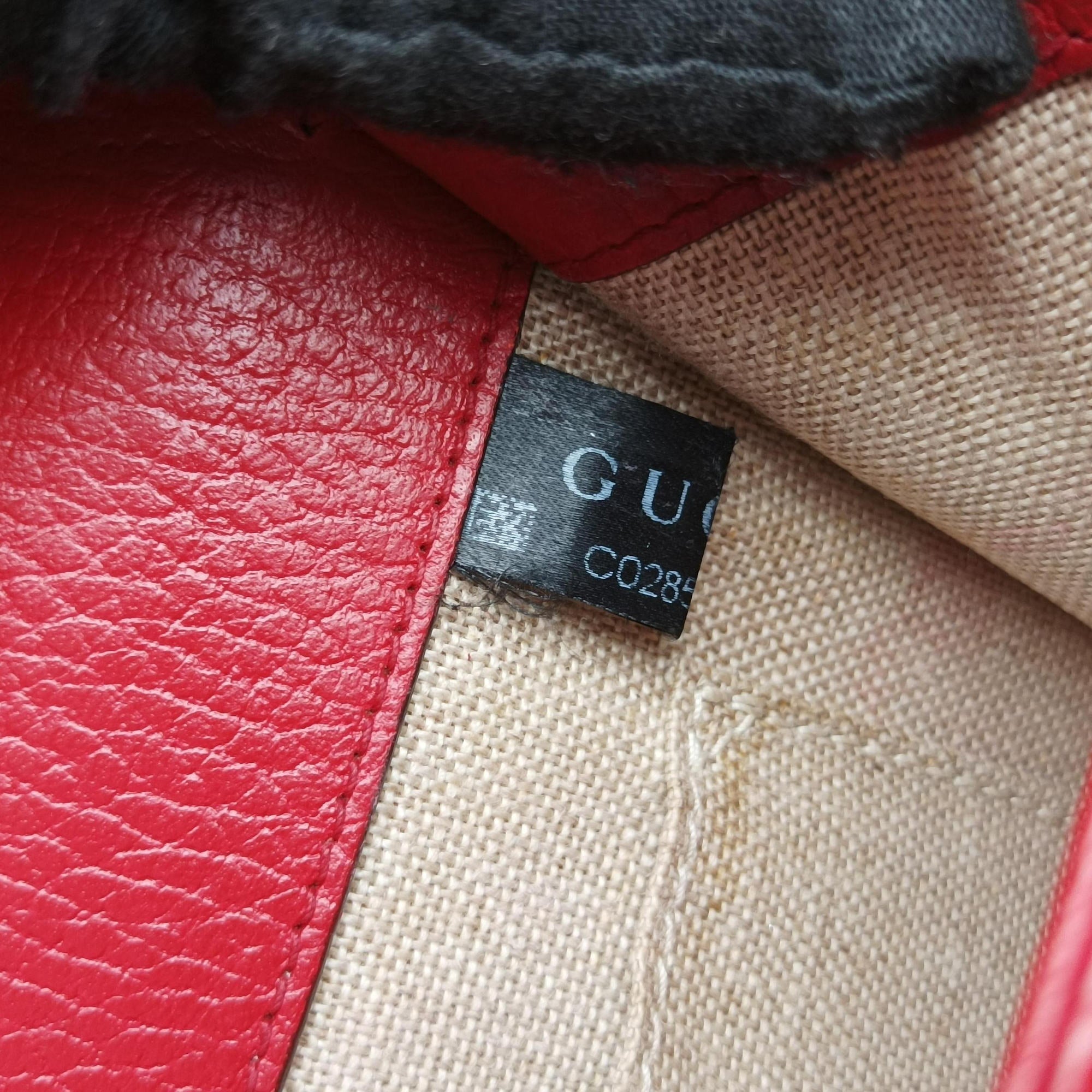 Pre-owned Gucci Interlocking G Red Leather 510304 shoulderbag | stylenewstar