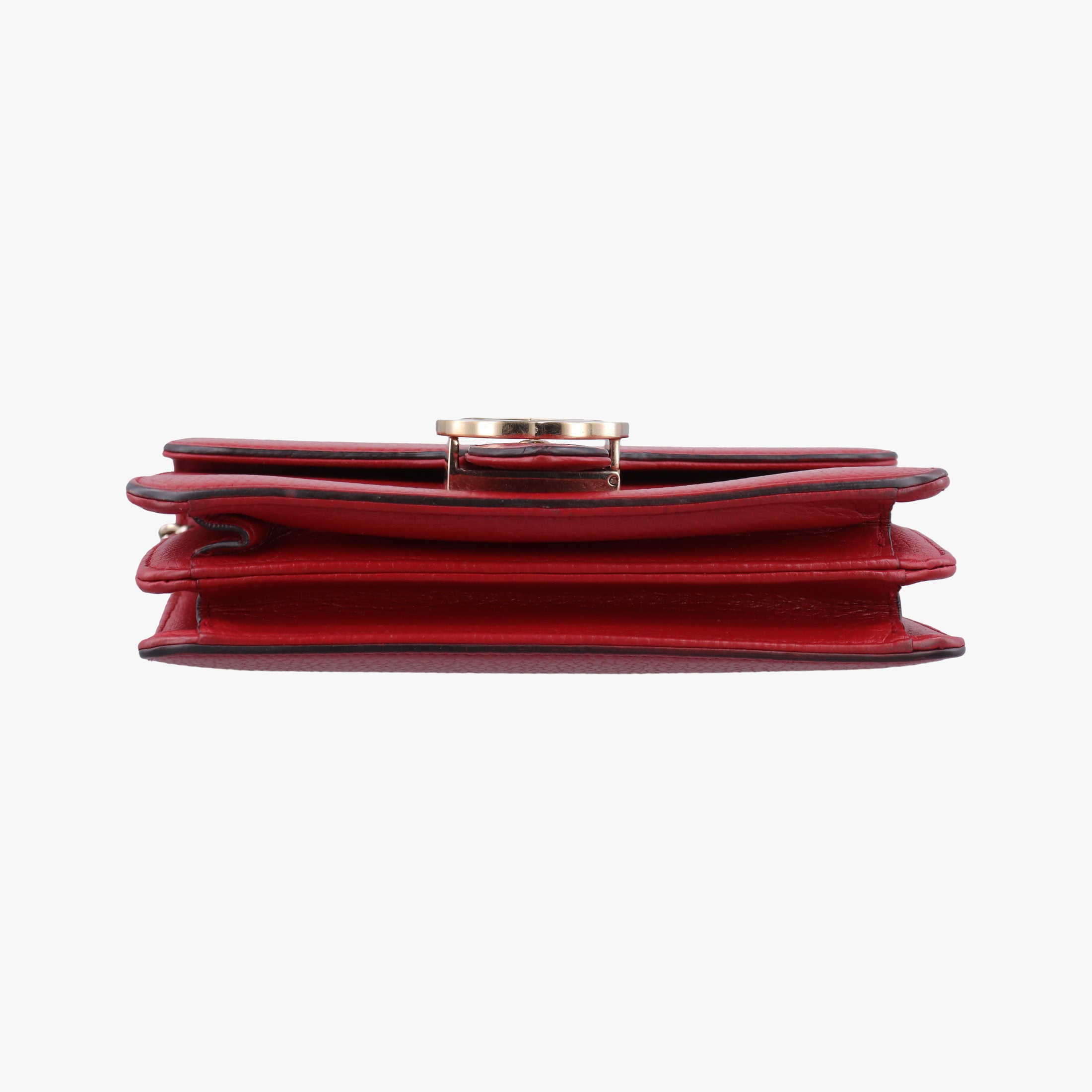 Pre-owned Gucci Interlocking G Red Leather 510304 shoulderbag | stylenewstar