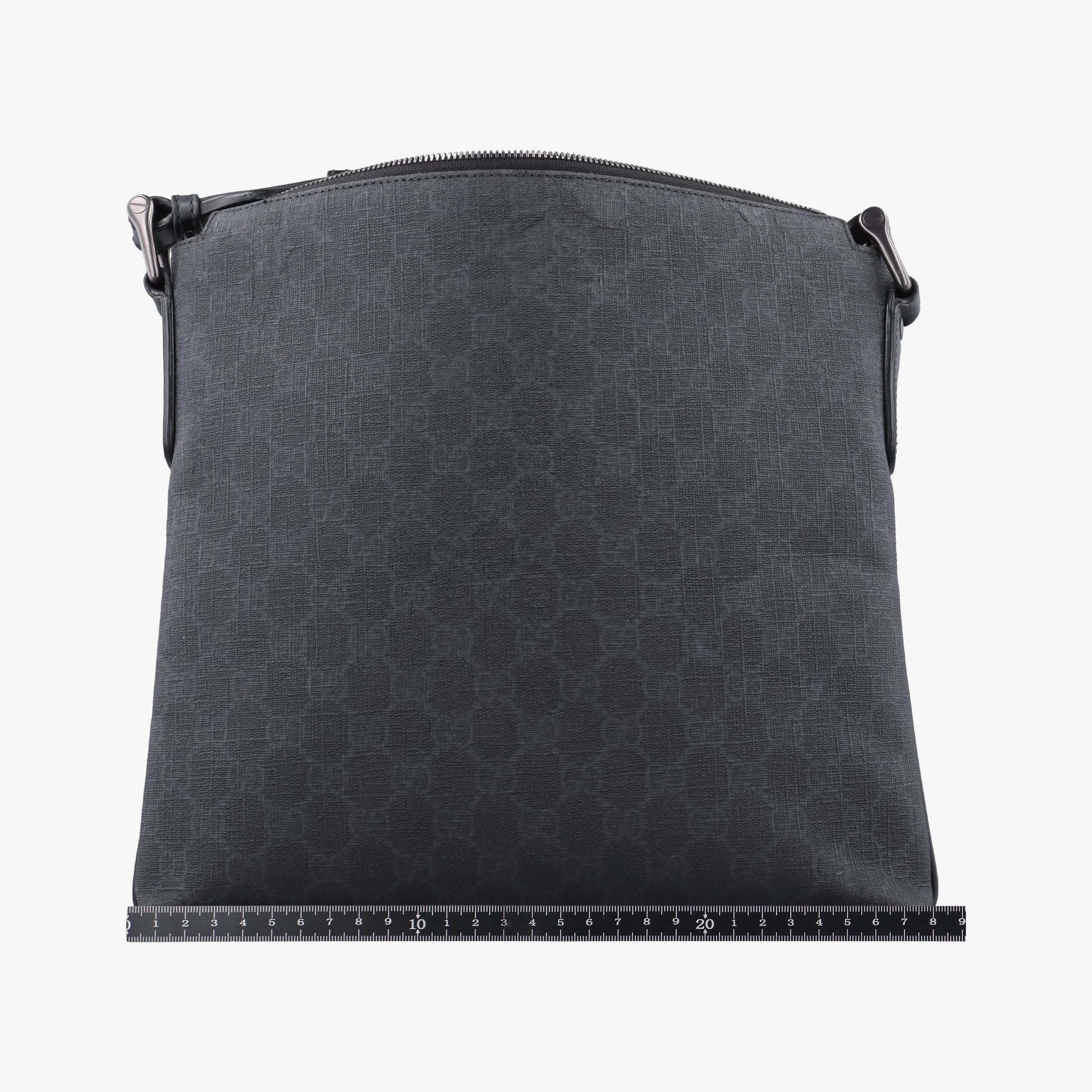 Vintage Gucci GG Supreme Black PVC coated canvas 322279 shoulderbag | stylenewstar