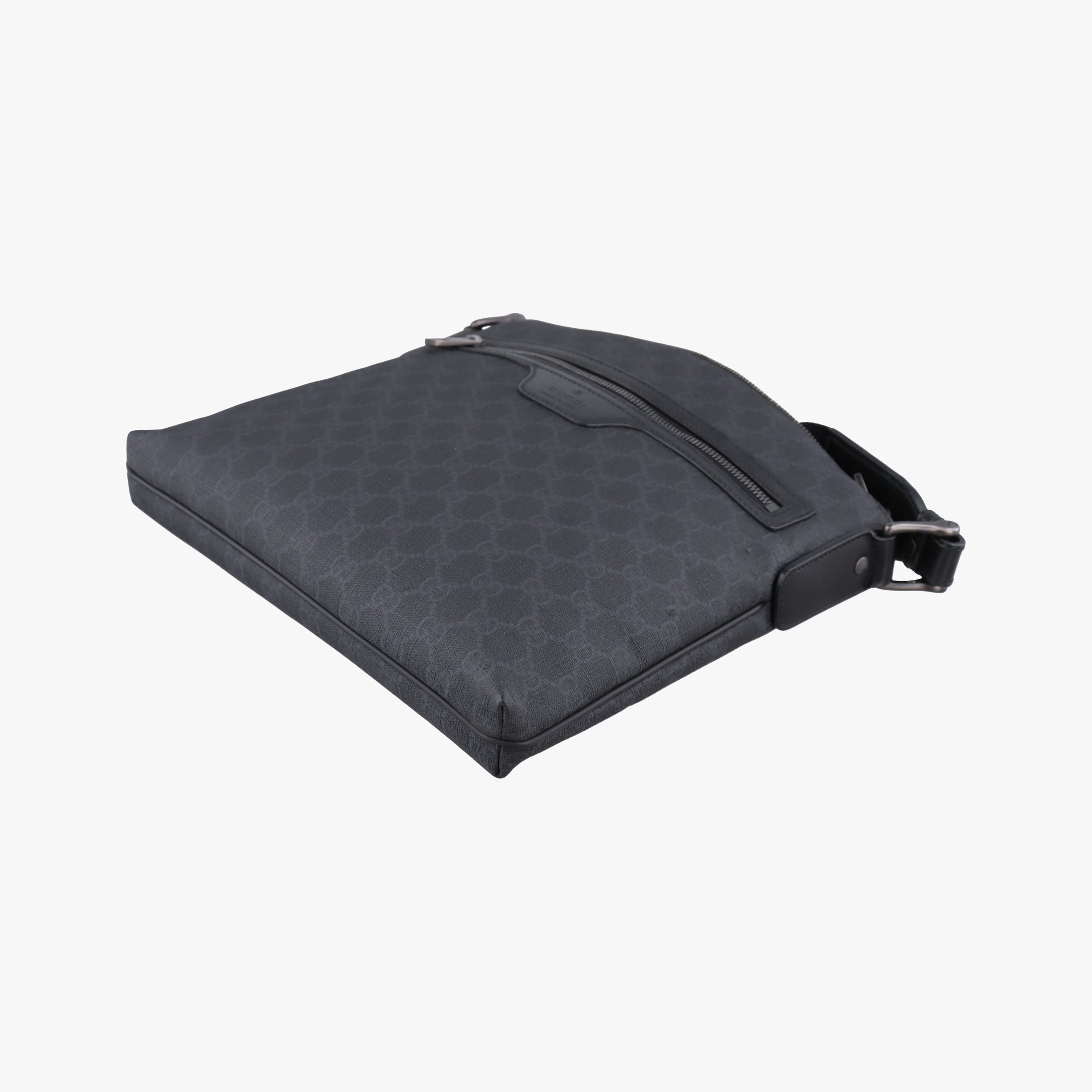 Vintage Gucci GG Supreme Black PVC coated canvas 322279 shoulderbag | stylenewstar