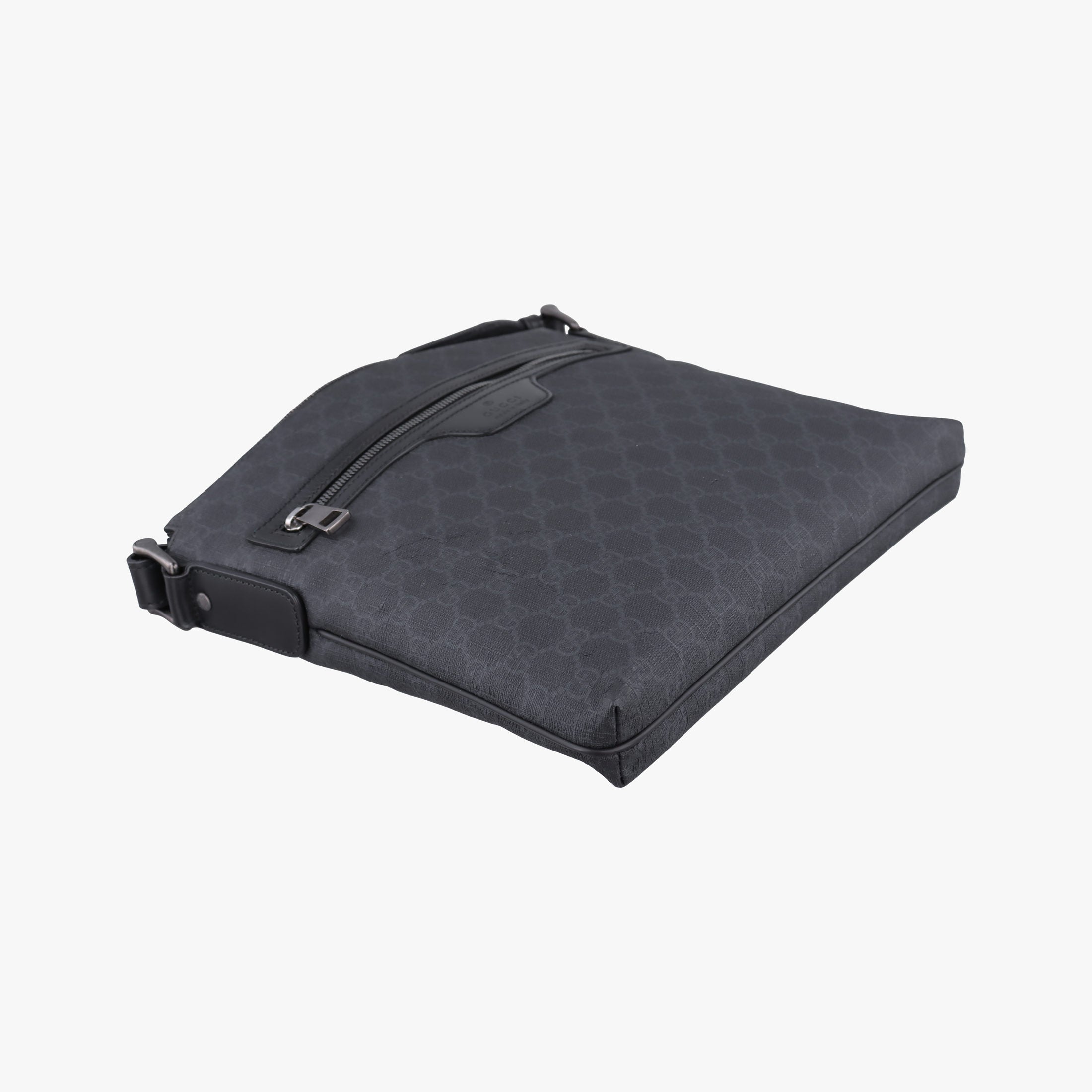 Vintage Gucci GG Supreme Black PVC coated canvas 322279 shoulderbag | stylenewstar
