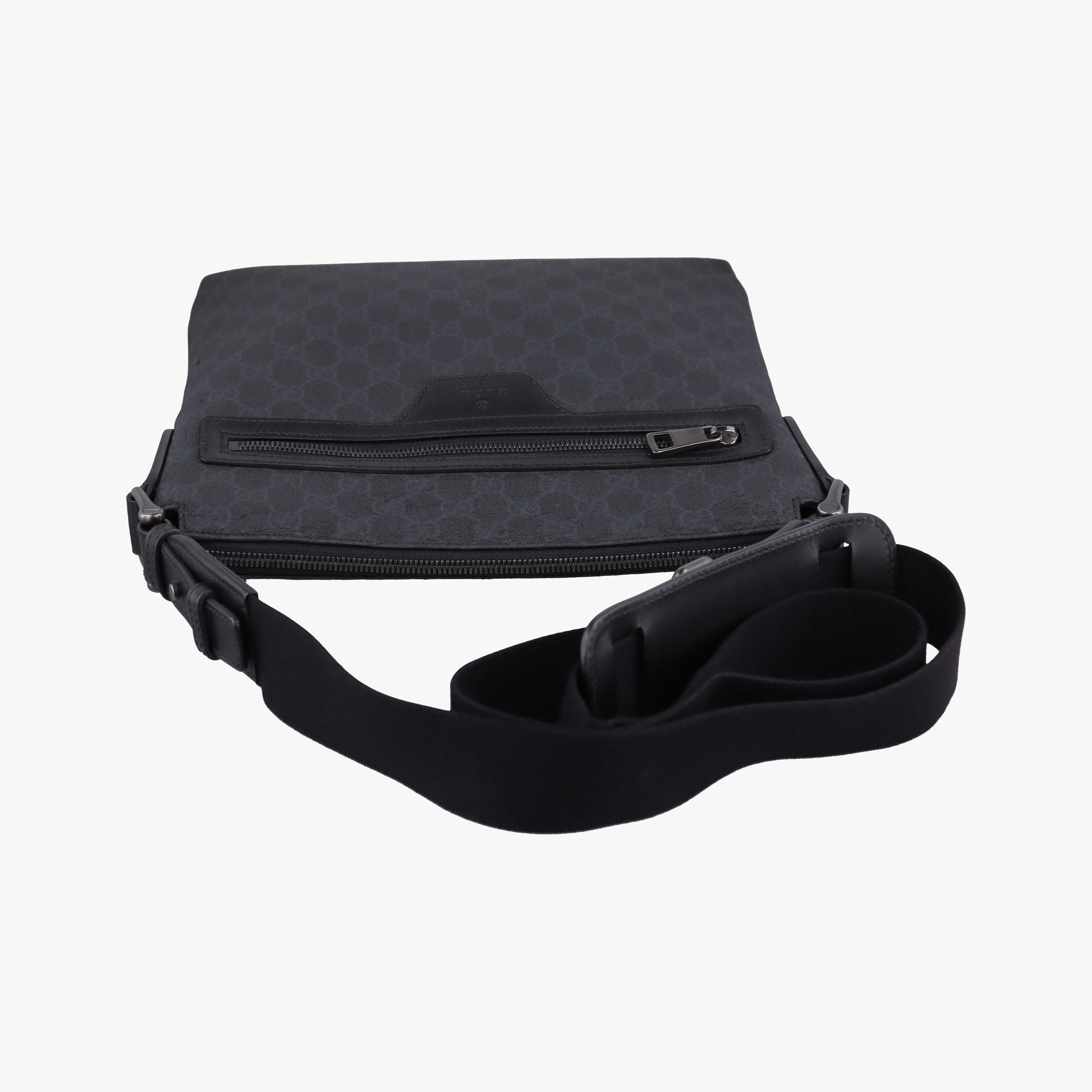 Vintage Gucci GG Supreme Black PVC coated canvas 322279 shoulderbag | stylenewstar