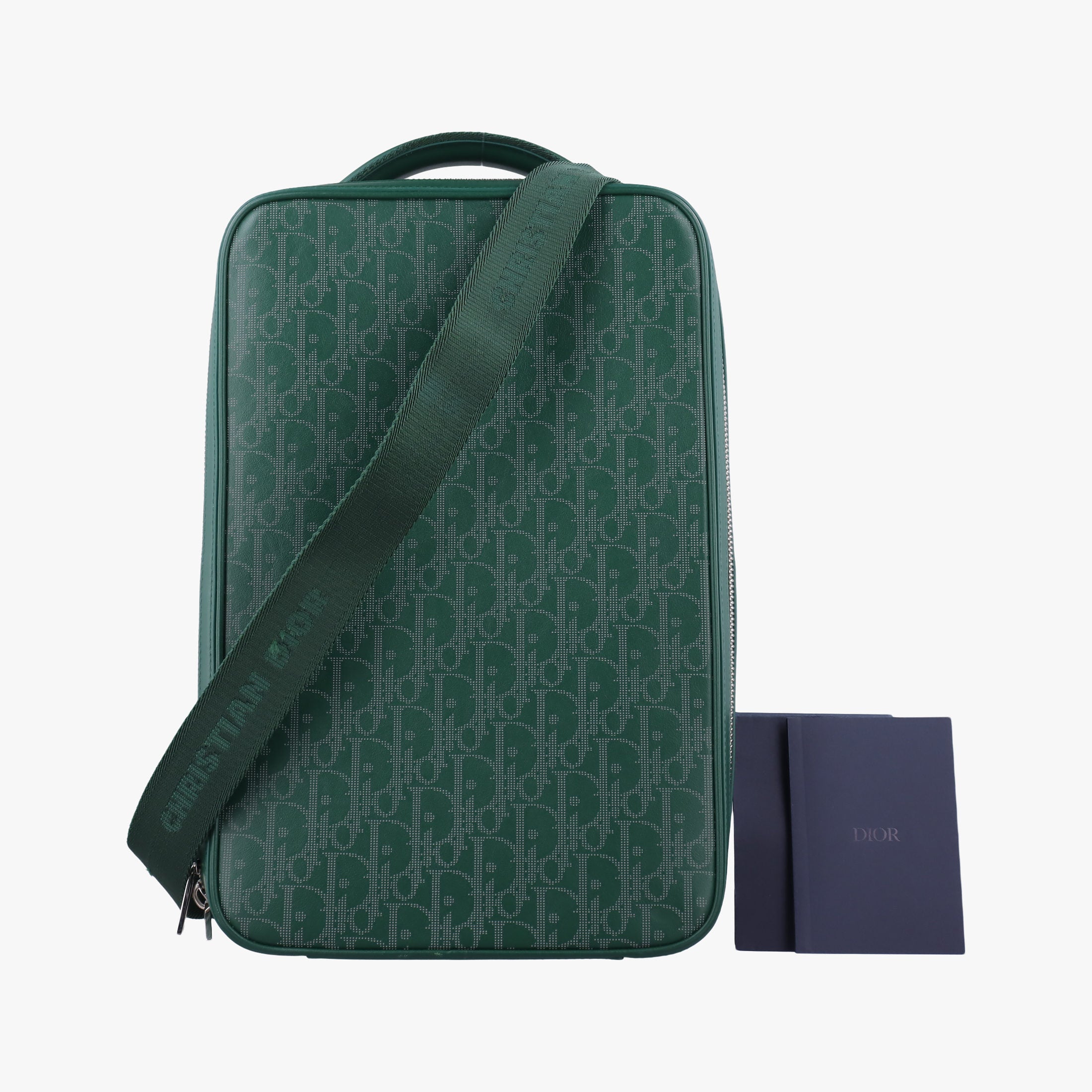 Secondhand Christian Dior Dior World Tour Capsule Green Leather  shoulderbag | stylenewstar