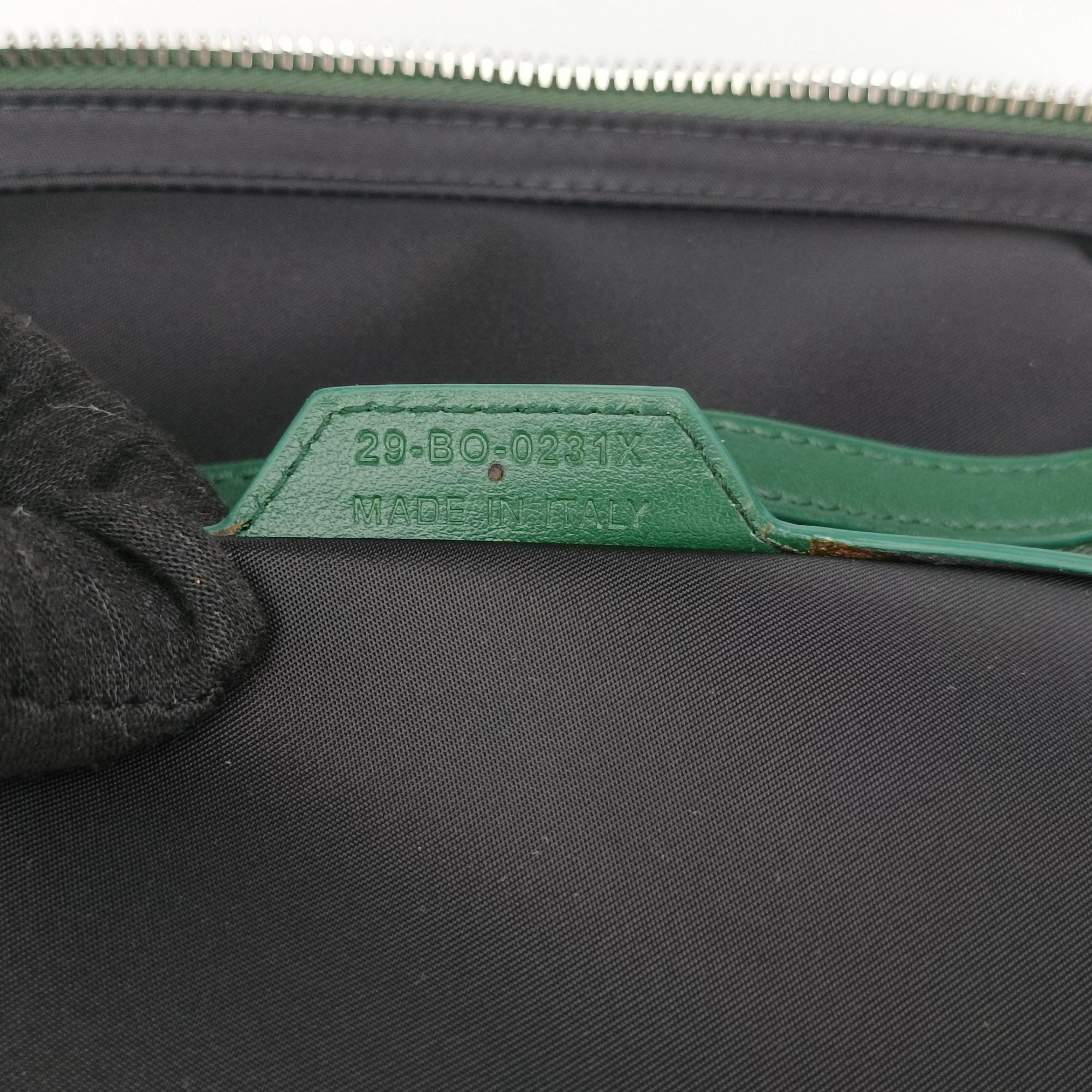 Secondhand Christian Dior Dior World Tour Capsule Green Leather  shoulderbag | stylenewstar