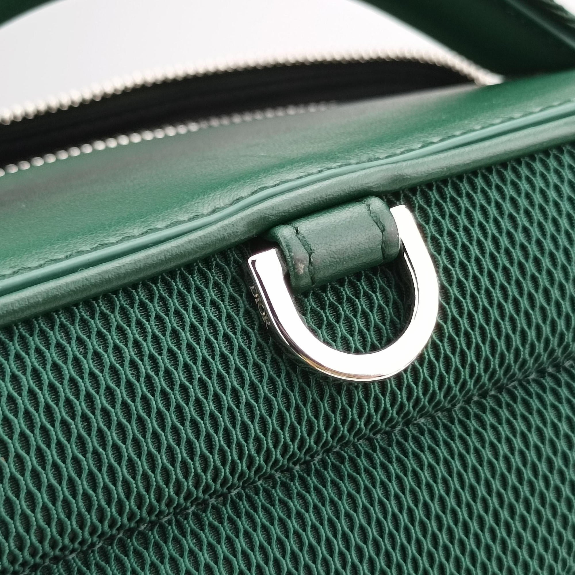 Secondhand Christian Dior Dior World Tour Capsule Green Leather  shoulderbag | stylenewstar