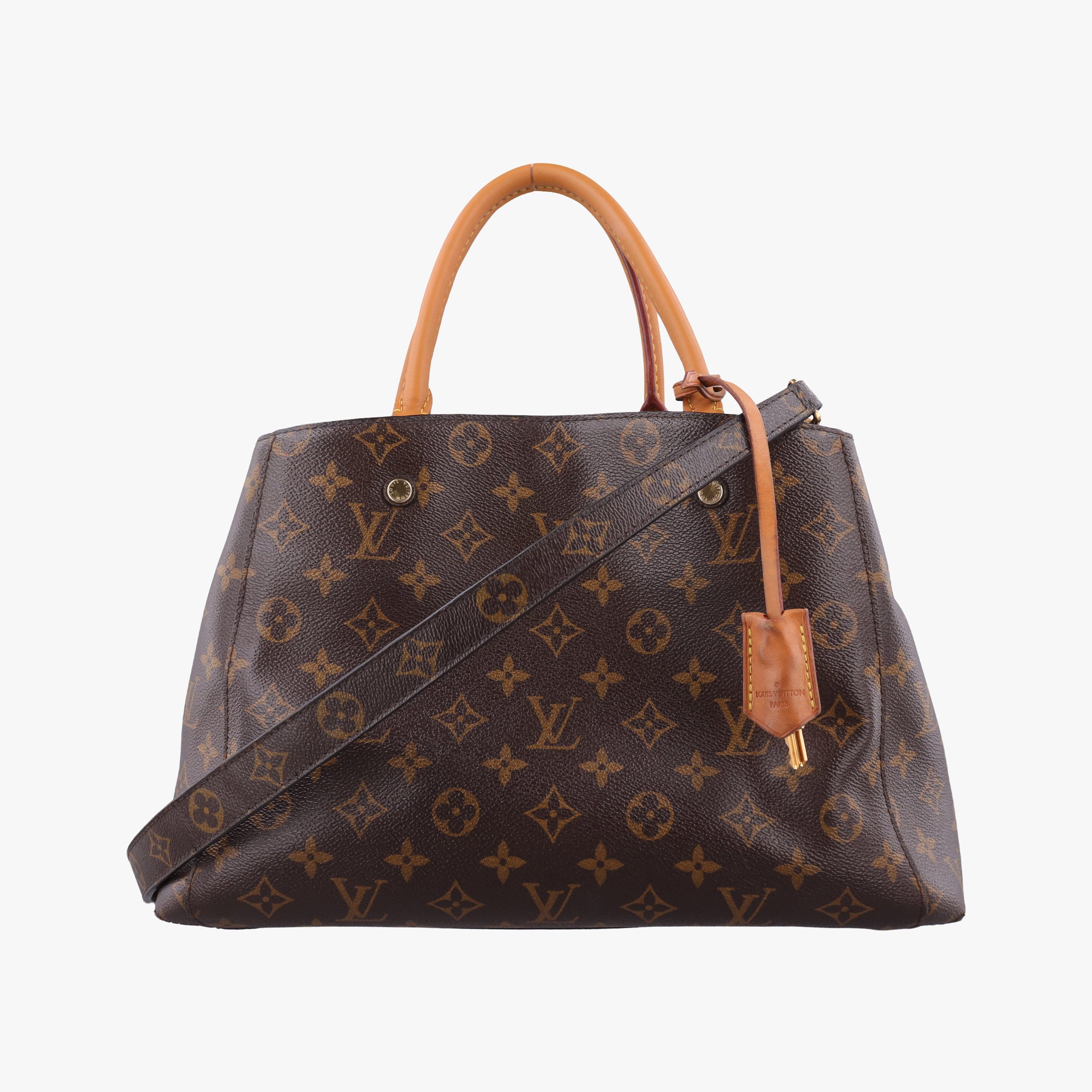 Vintage Louis Vuitton MONTAIGNE MM Brown Monogram Canvas M41056 shoulderbag | stylenewstar