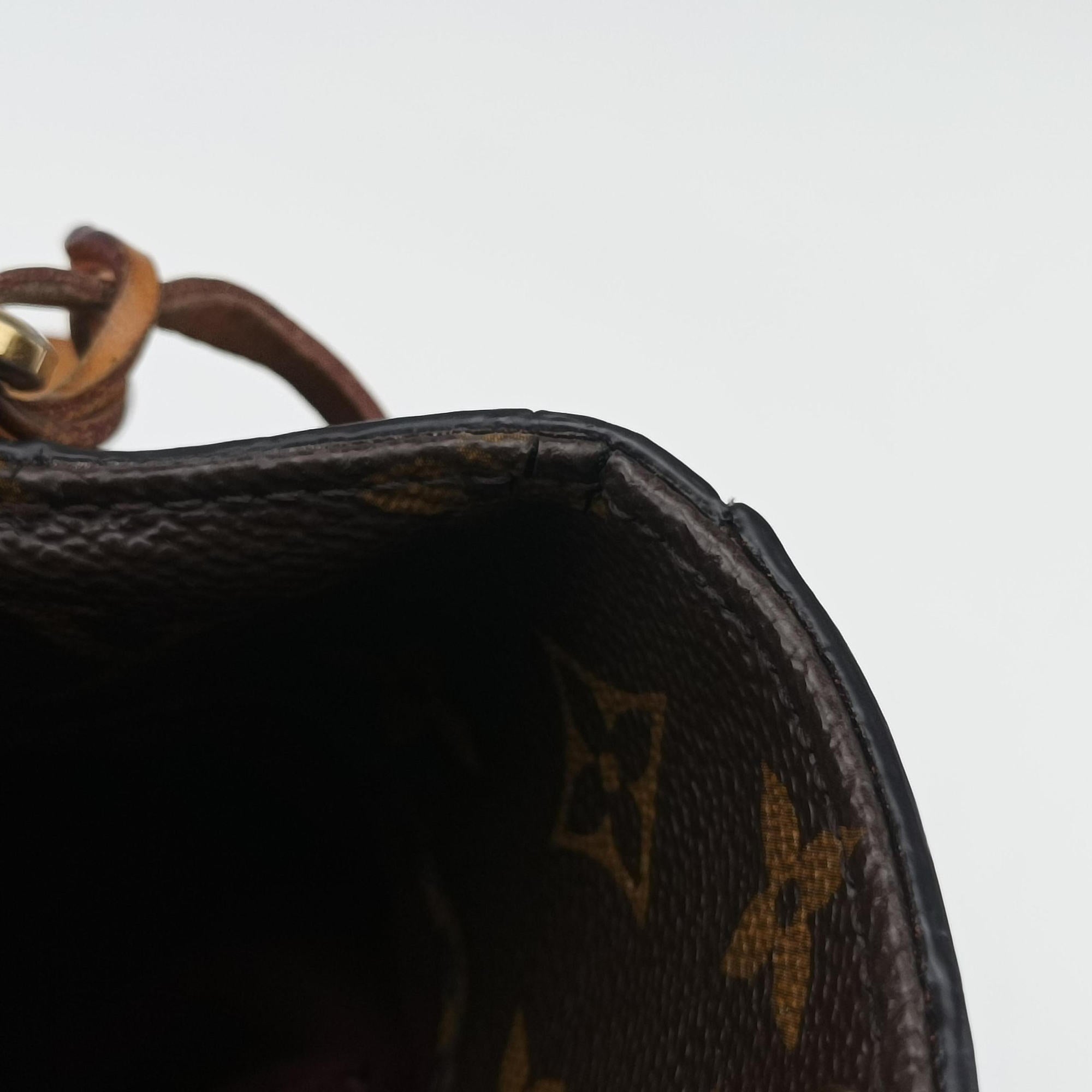 Vintage Louis Vuitton MONTAIGNE MM Brown Monogram Canvas M41056 shoulderbag | stylenewstar