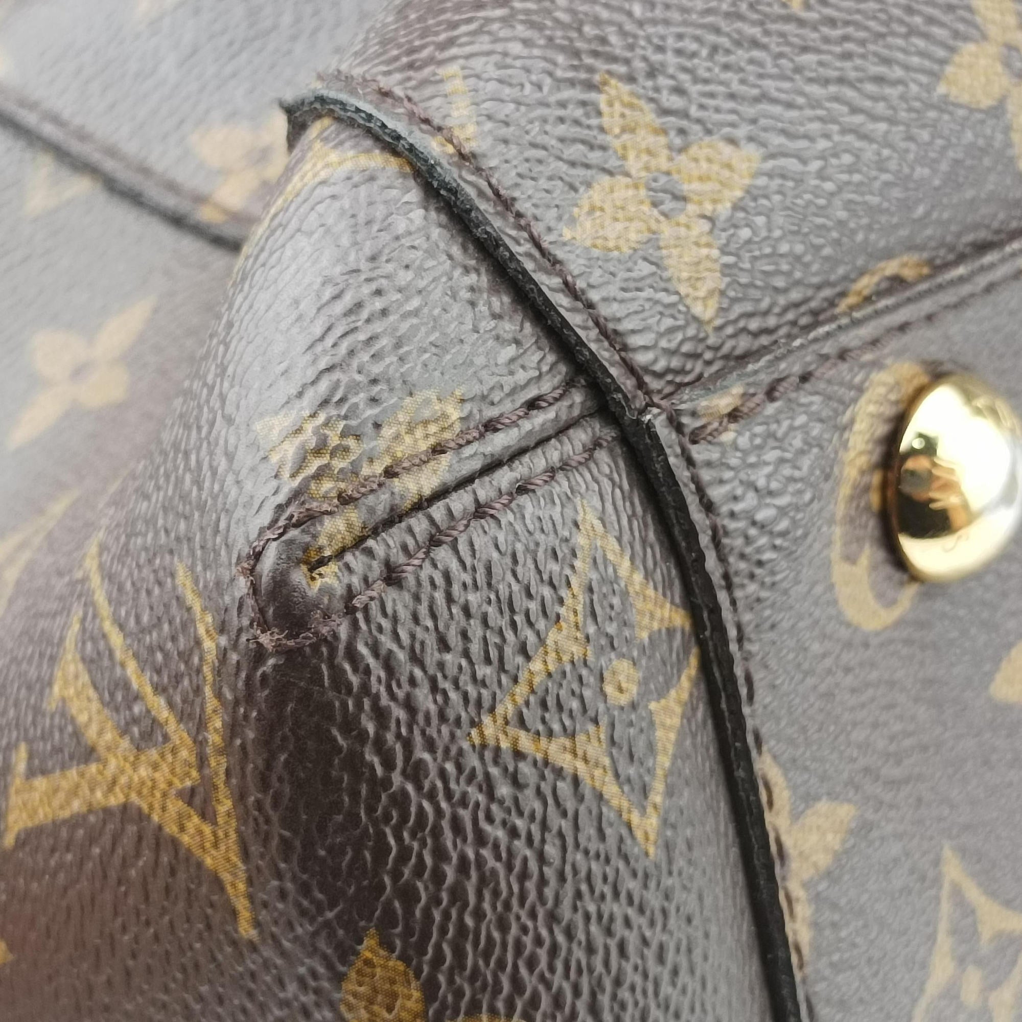 Vintage Louis Vuitton MONTAIGNE MM Brown Monogram Canvas M41056 shoulderbag | stylenewstar