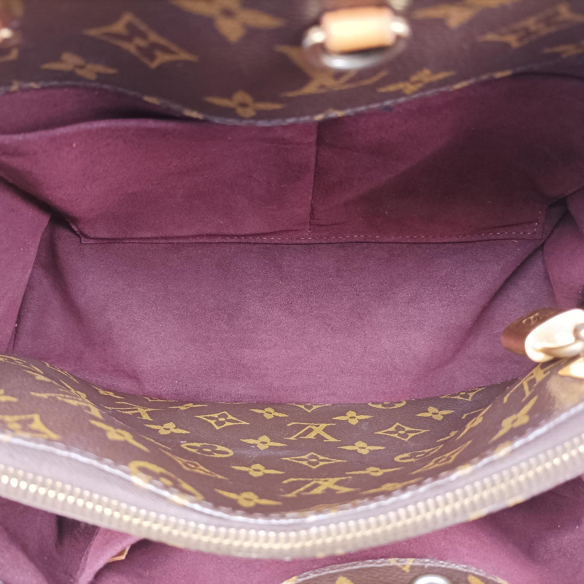 Vintage Louis Vuitton MONTAIGNE MM Brown Monogram Canvas M41056 shoulderbag | stylenewstar