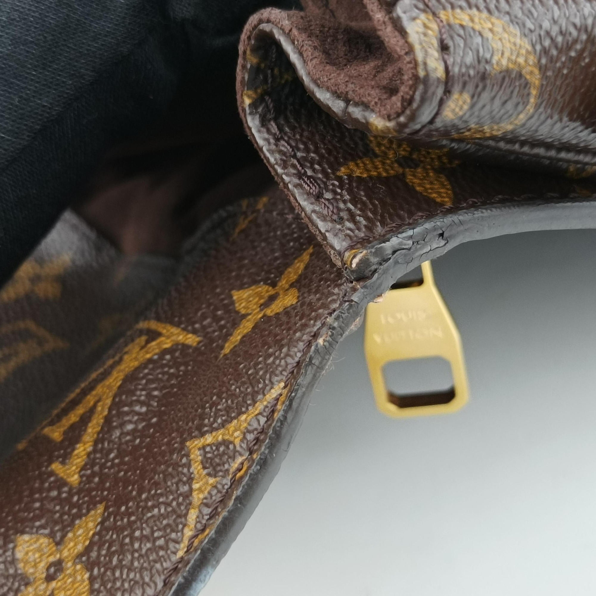 Vintage Louis Vuitton Pochette Metis MM Brown Monogram Canvas M44875 shoulderbag | stylenewstar
