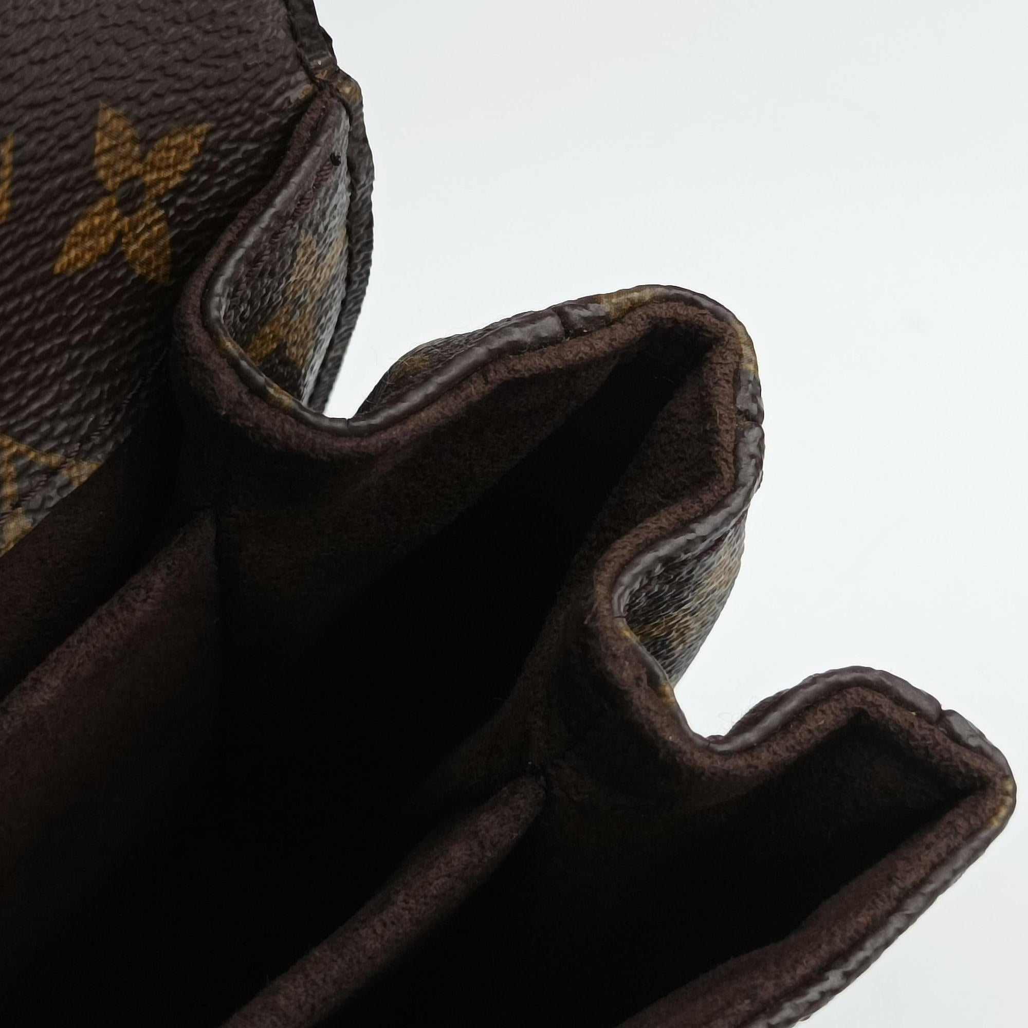 Vintage Louis Vuitton Pochette Metis MM Brown Monogram Canvas M44875 shoulderbag | stylenewstar