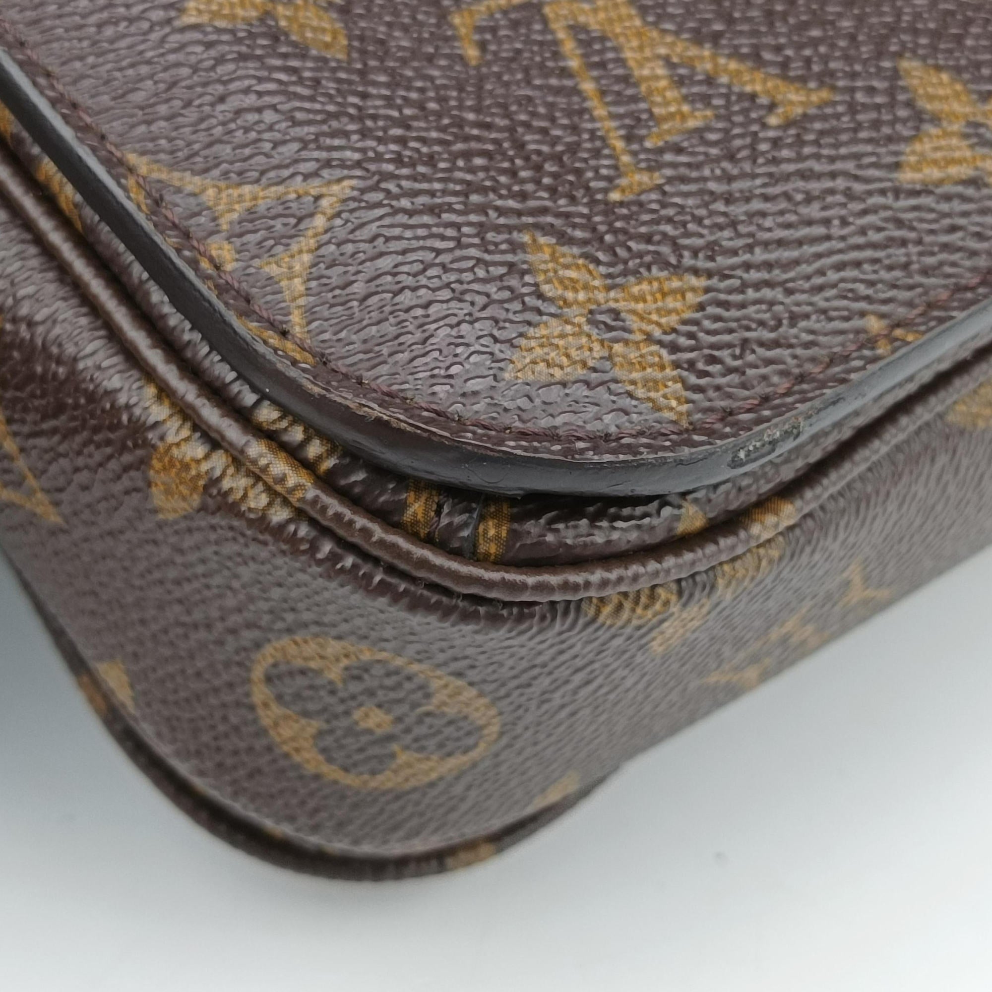 Vintage Louis Vuitton Pochette Metis MM Brown Monogram Canvas M44875 shoulderbag | stylenewstar