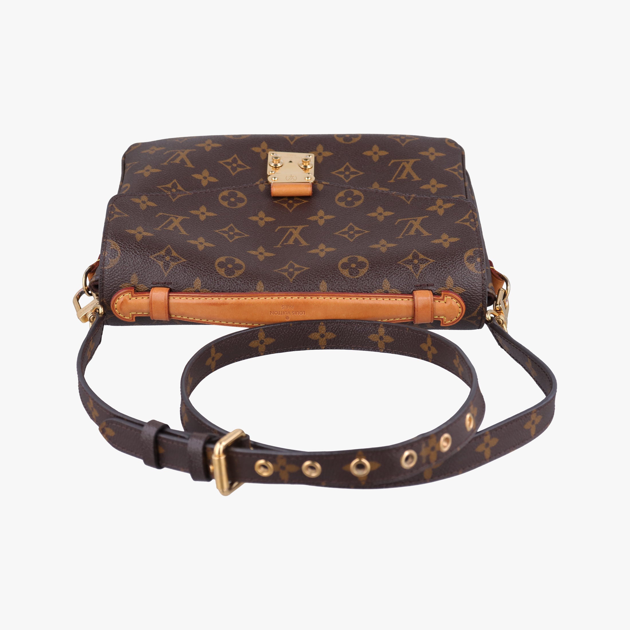 Vintage Louis Vuitton Pochette Metis MM Brown Monogram Canvas M44875 shoulderbag | stylenewstar