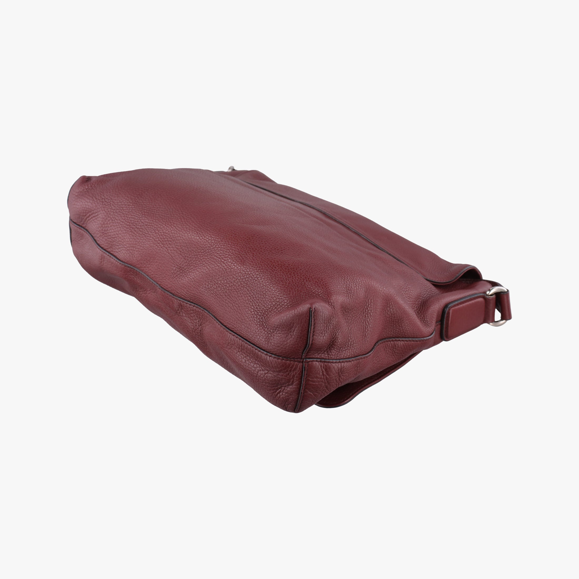 Vintage Gucci Interlocking G Logo Soho Messenger Burgundy Leather 322056 shoulderbag | stylenewstar