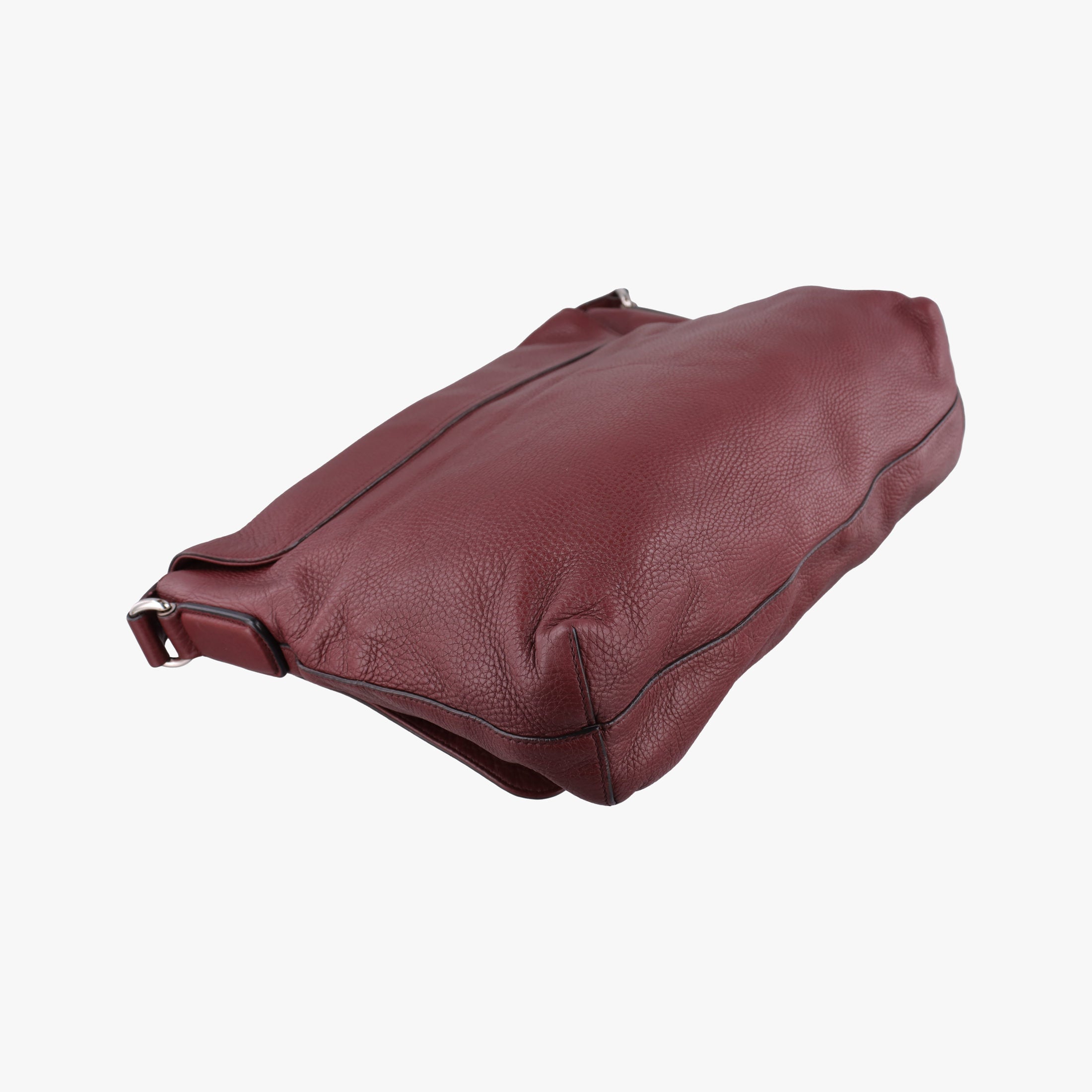 Vintage Gucci Interlocking G Logo Soho Messenger Burgundy Leather 322056 shoulderbag | stylenewstar