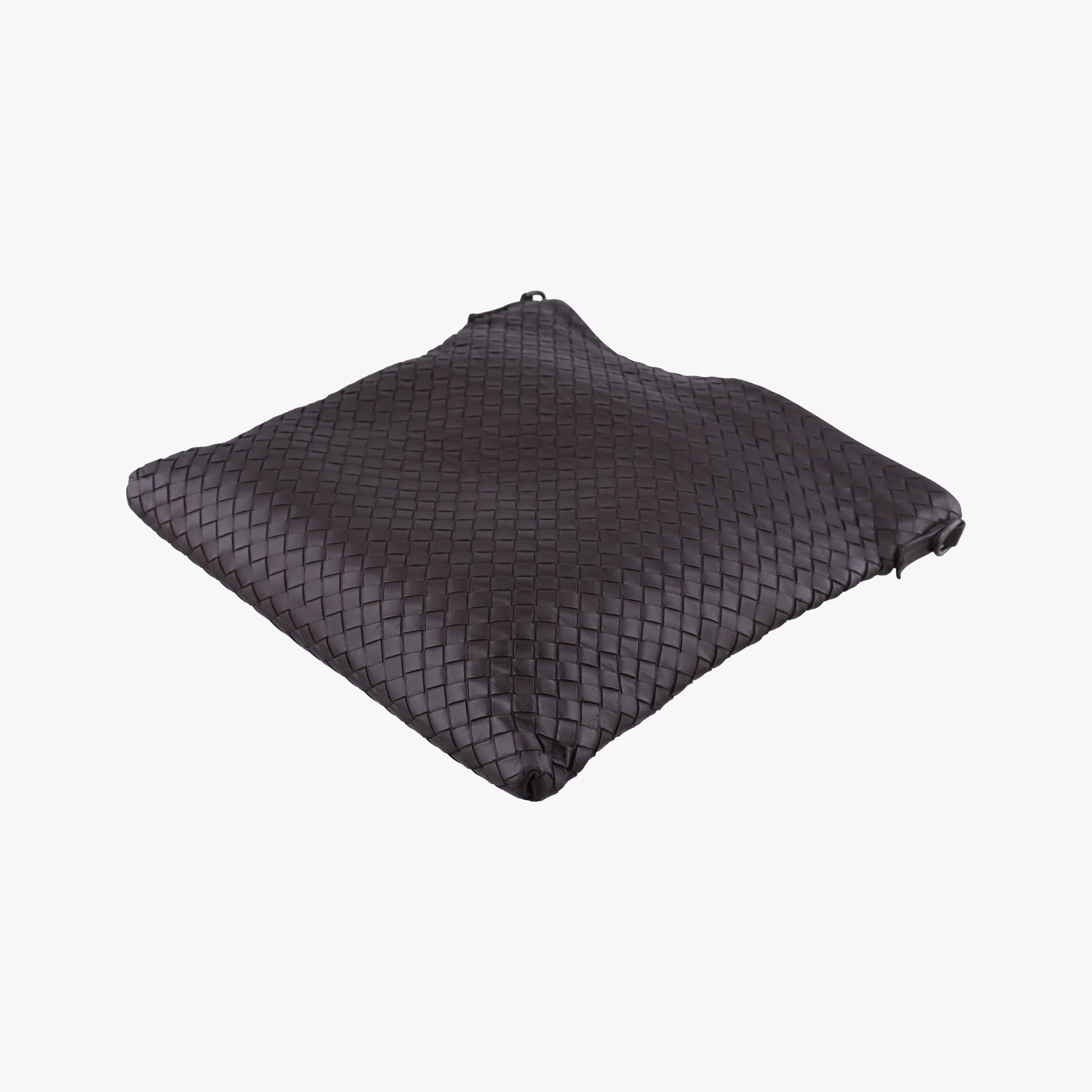 Pre-owned Bottega Veneta Intrecciato Brown lambskin  shoulderbag | stylenewstar