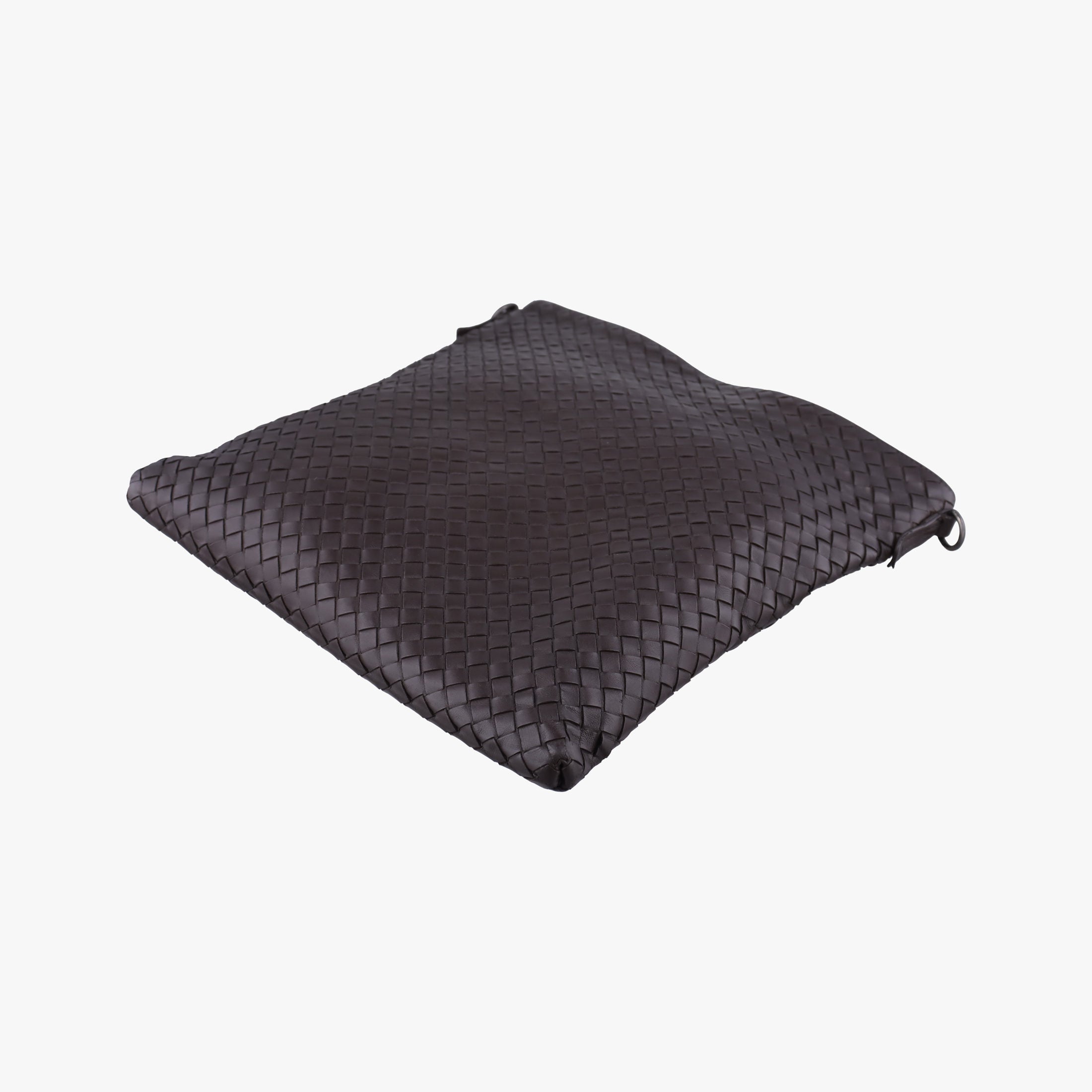 Pre-owned Bottega Veneta Intrecciato Brown lambskin  shoulderbag | stylenewstar