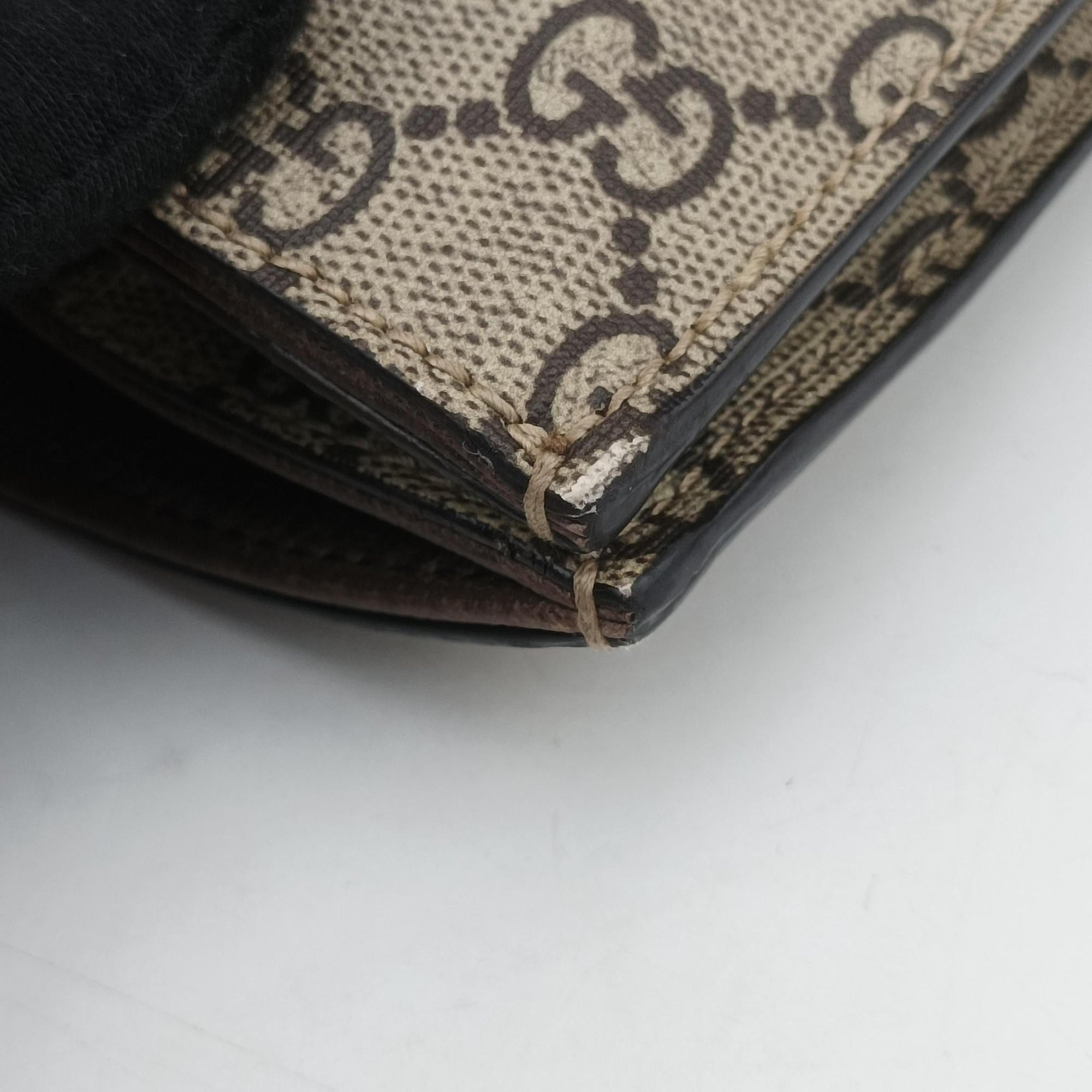 Pre-owned Gucci GG Supreme Mystic Cat beige×Multicolour PVC coated canvas 450950 shoulderbag | stylenewstar