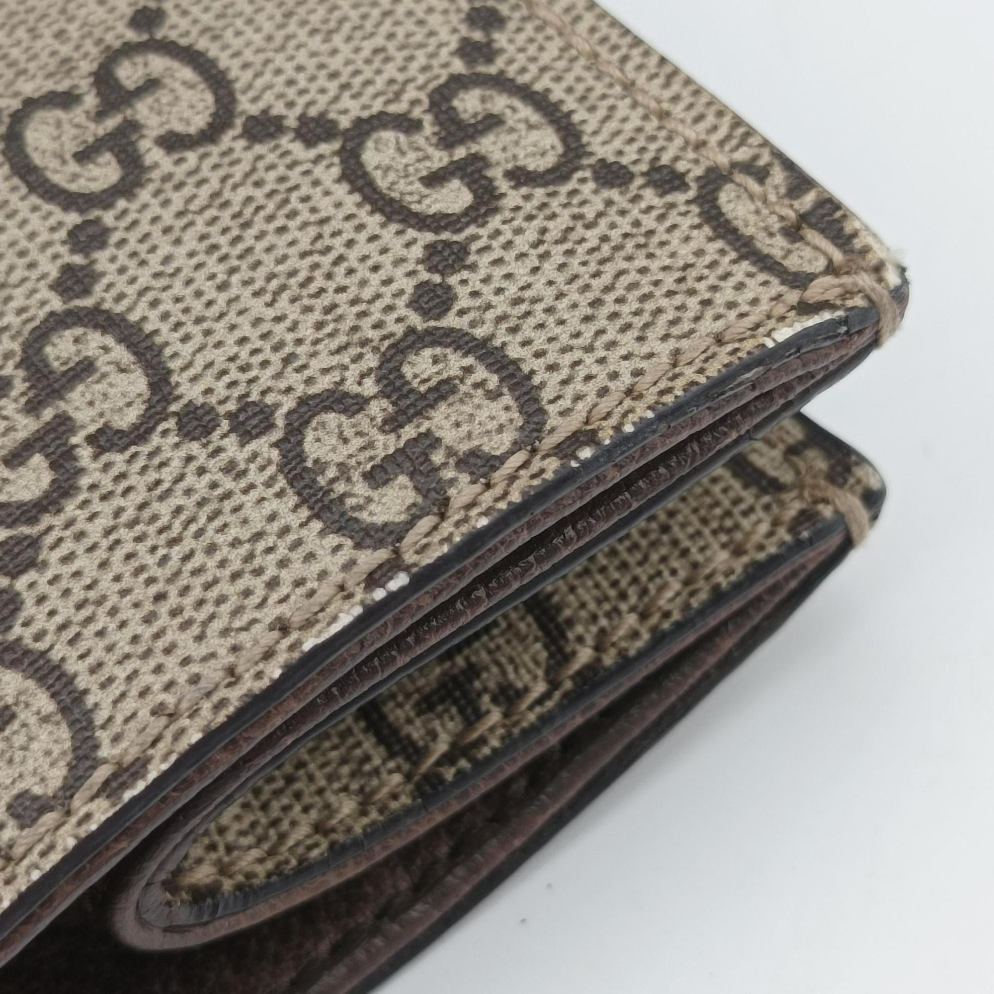 Pre-owned Gucci GG Supreme Mystic Cat beige×Multicolour PVC coated canvas 450950 shoulderbag | stylenewstar