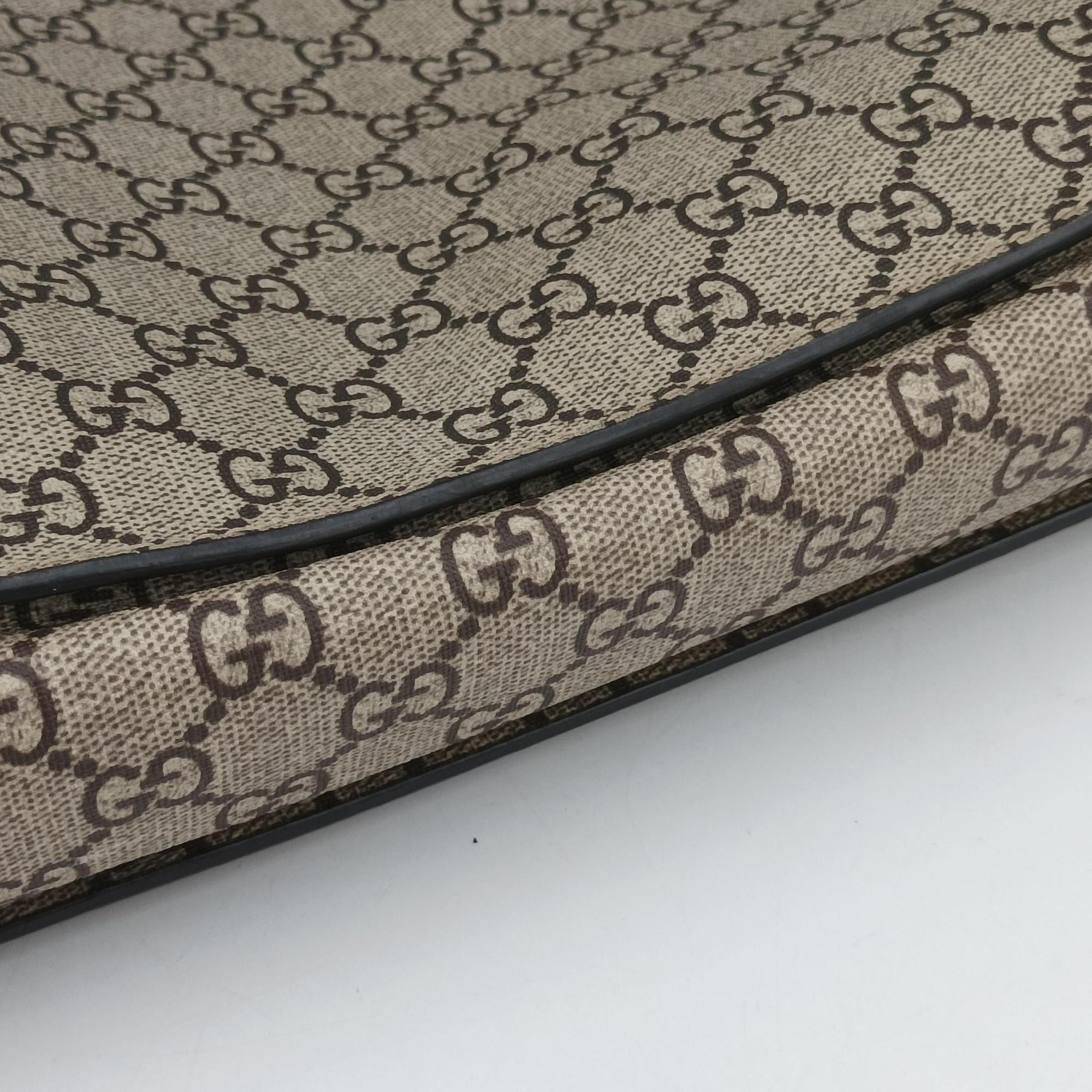 Pre-owned Gucci GG Supreme Mystic Cat beige×Multicolour PVC coated canvas 450950 shoulderbag | stylenewstar