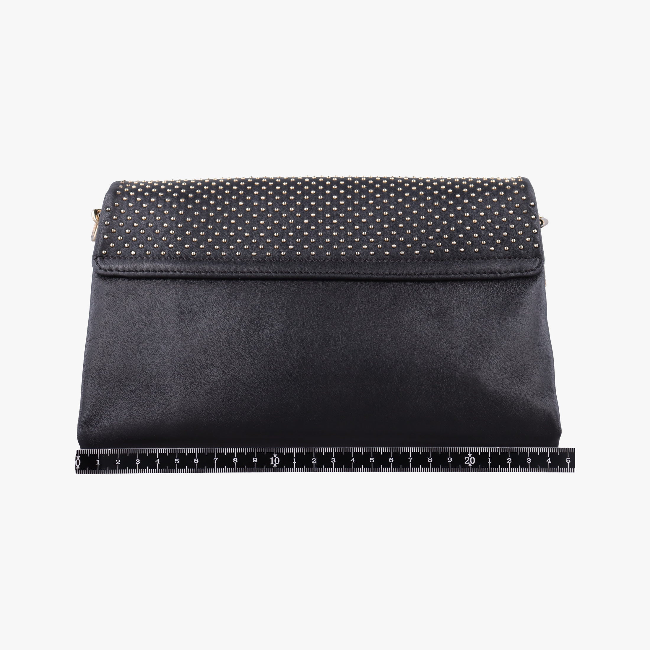 Secondhand VERSACE La Medusa Black Leather  shoulderbag | stylenewstar