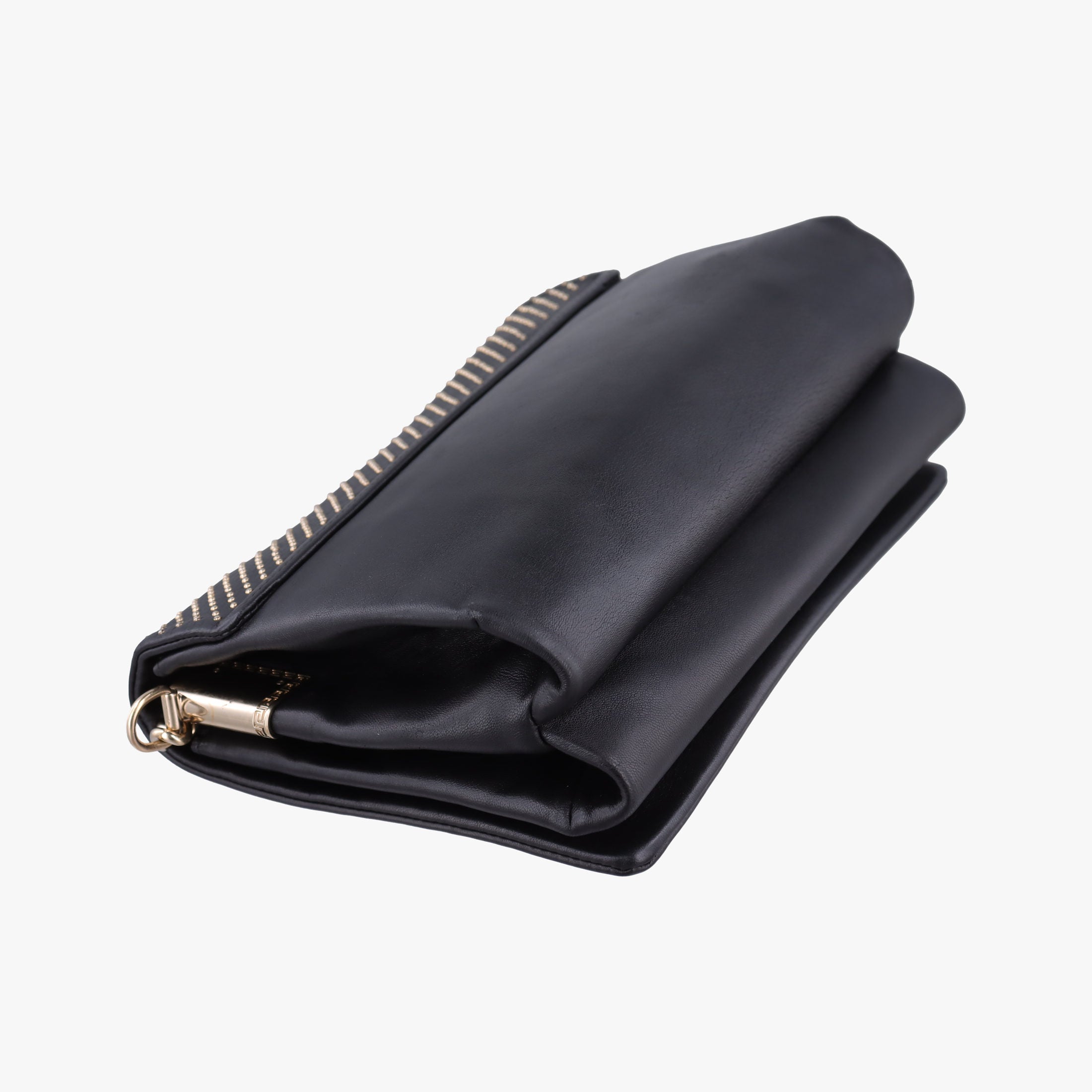 Secondhand VERSACE La Medusa Black Leather  shoulderbag | stylenewstar