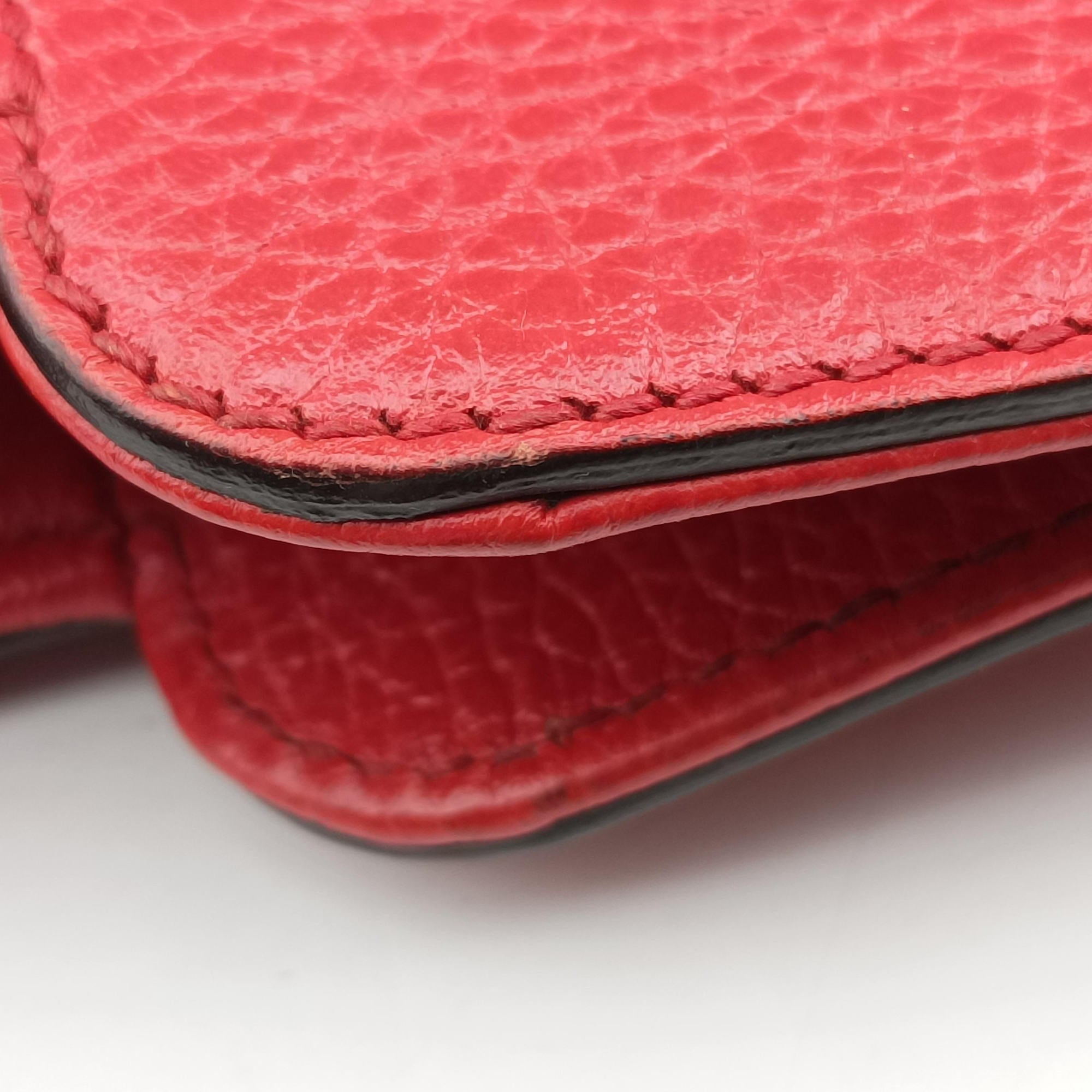 Vintage Gucci Swing Red Leather 354397 shoulderbag | stylenewstar