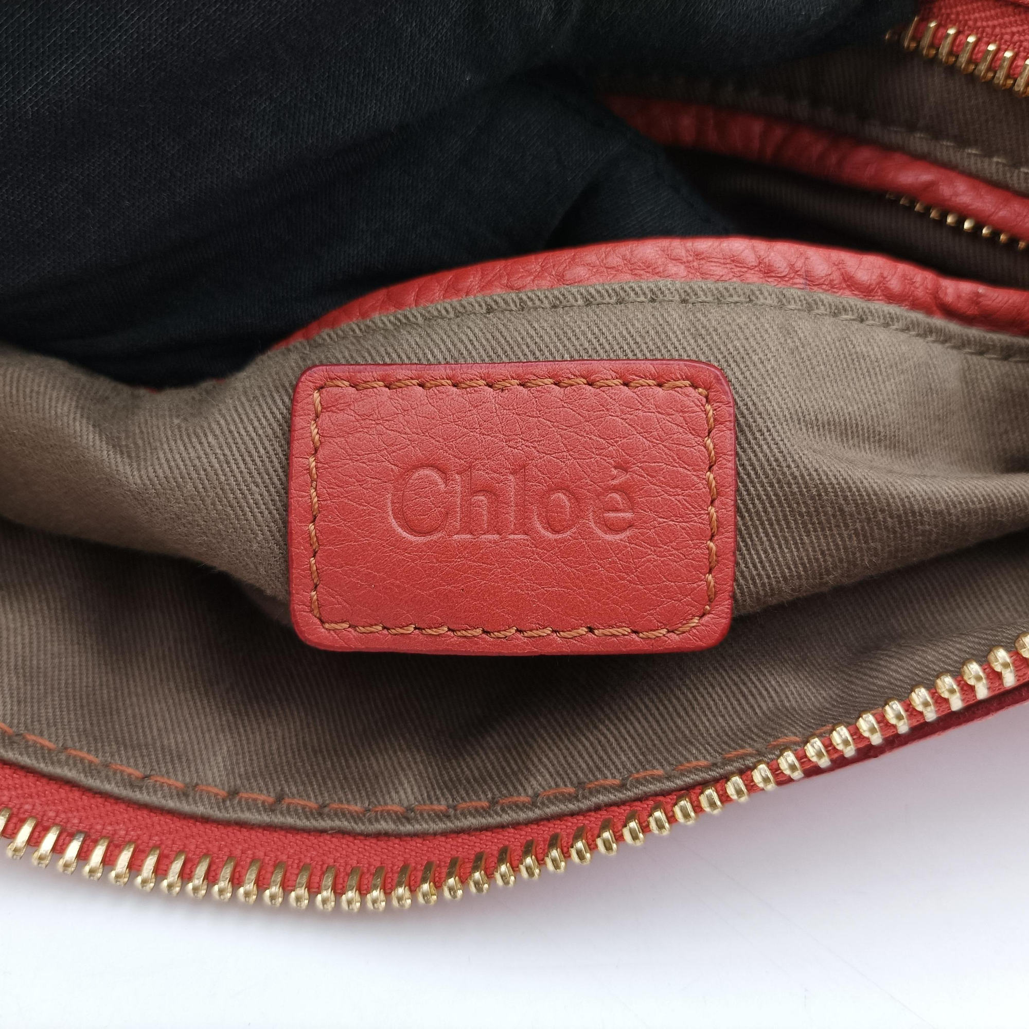 Vintage Chloe Mercy Red Leather  shoulderbag | stylenewstar