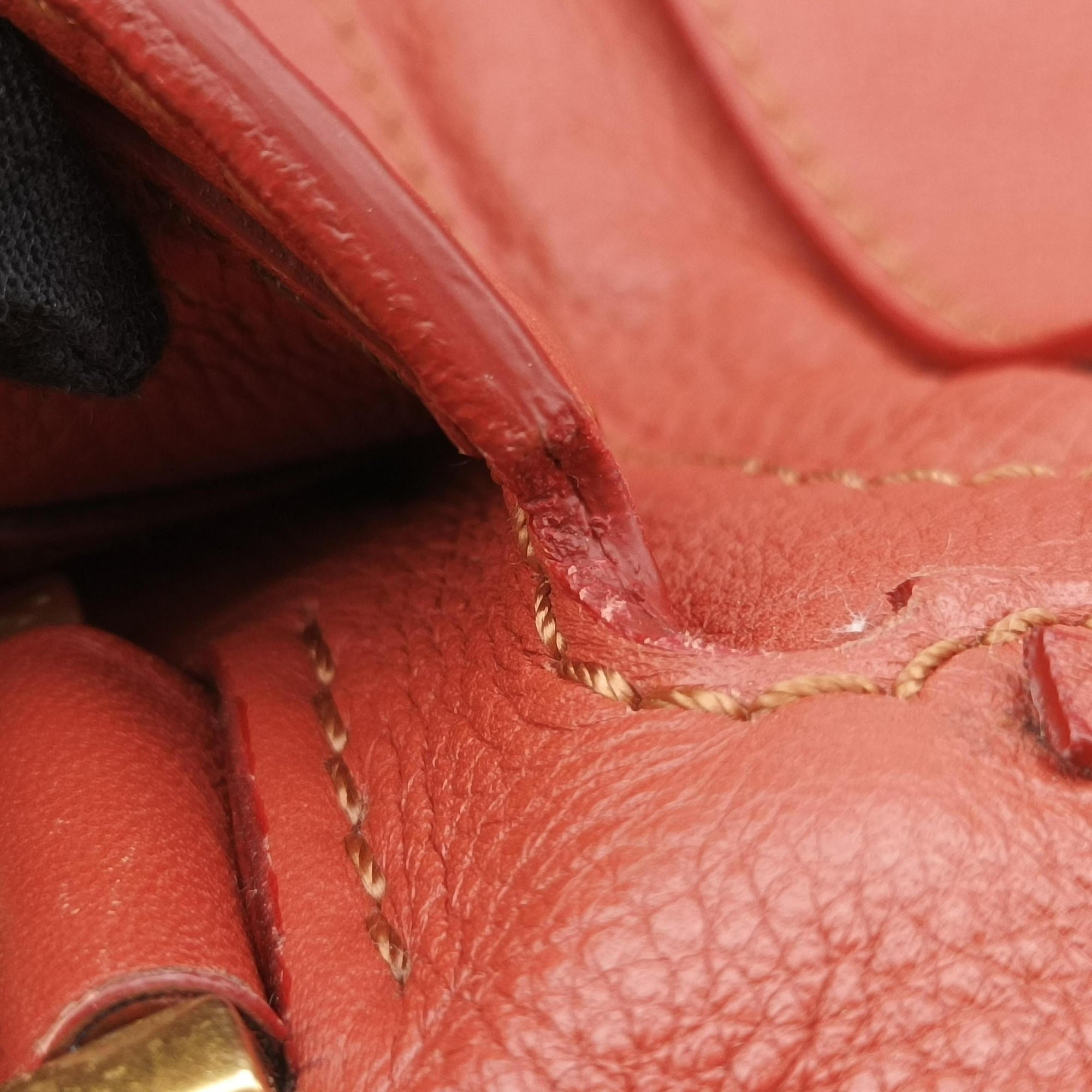 Vintage Chloe Mercy Red Leather  shoulderbag | stylenewstar