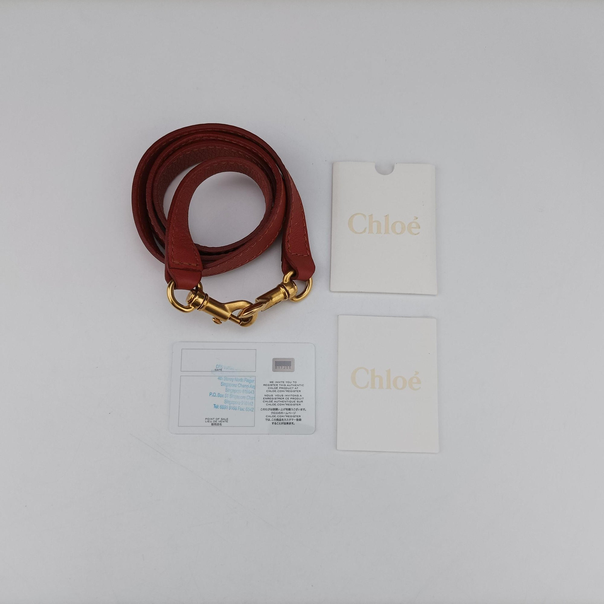 Vintage Chloe Mercy Red Leather  shoulderbag | stylenewstar