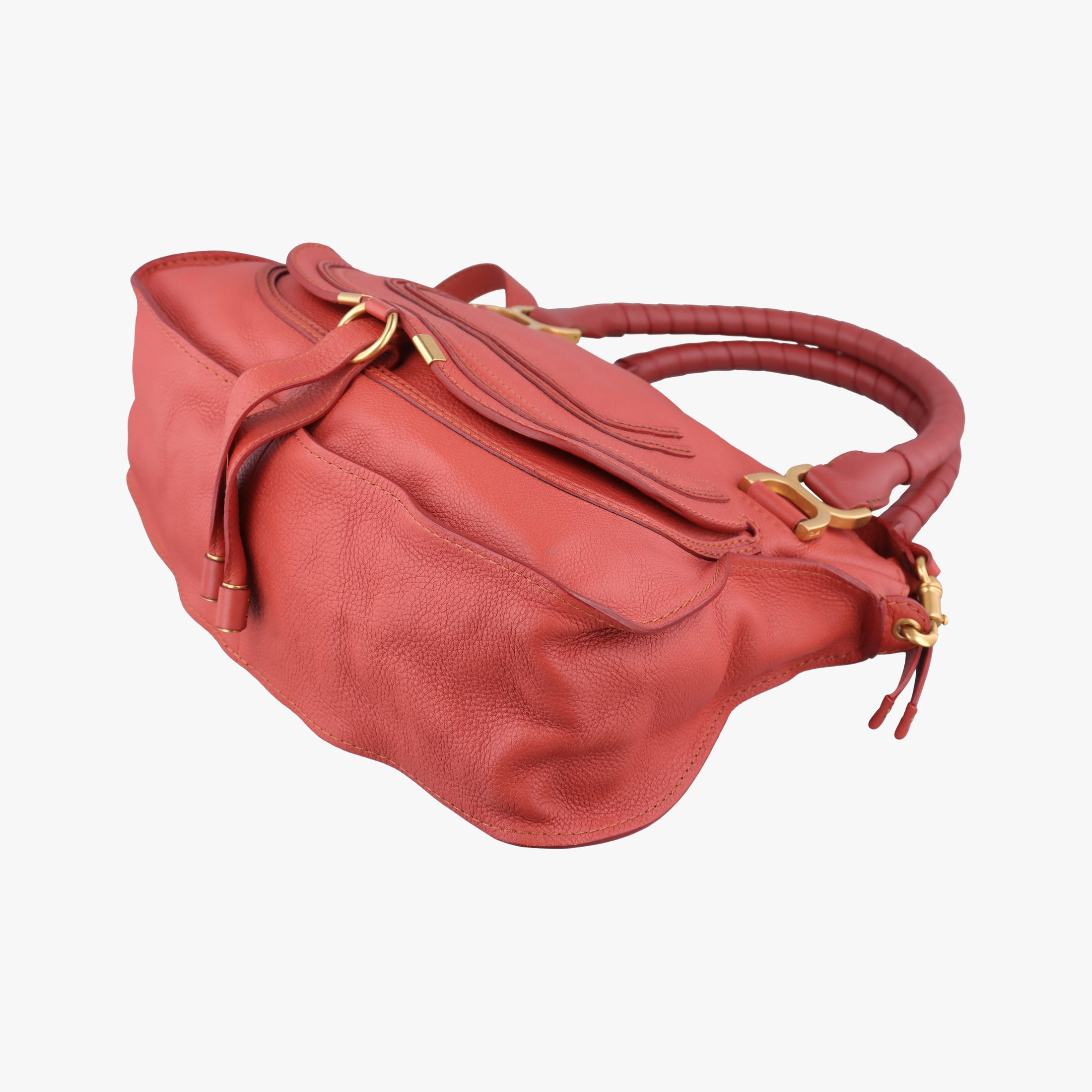Vintage Chloe Mercy Red Leather  shoulderbag | stylenewstar