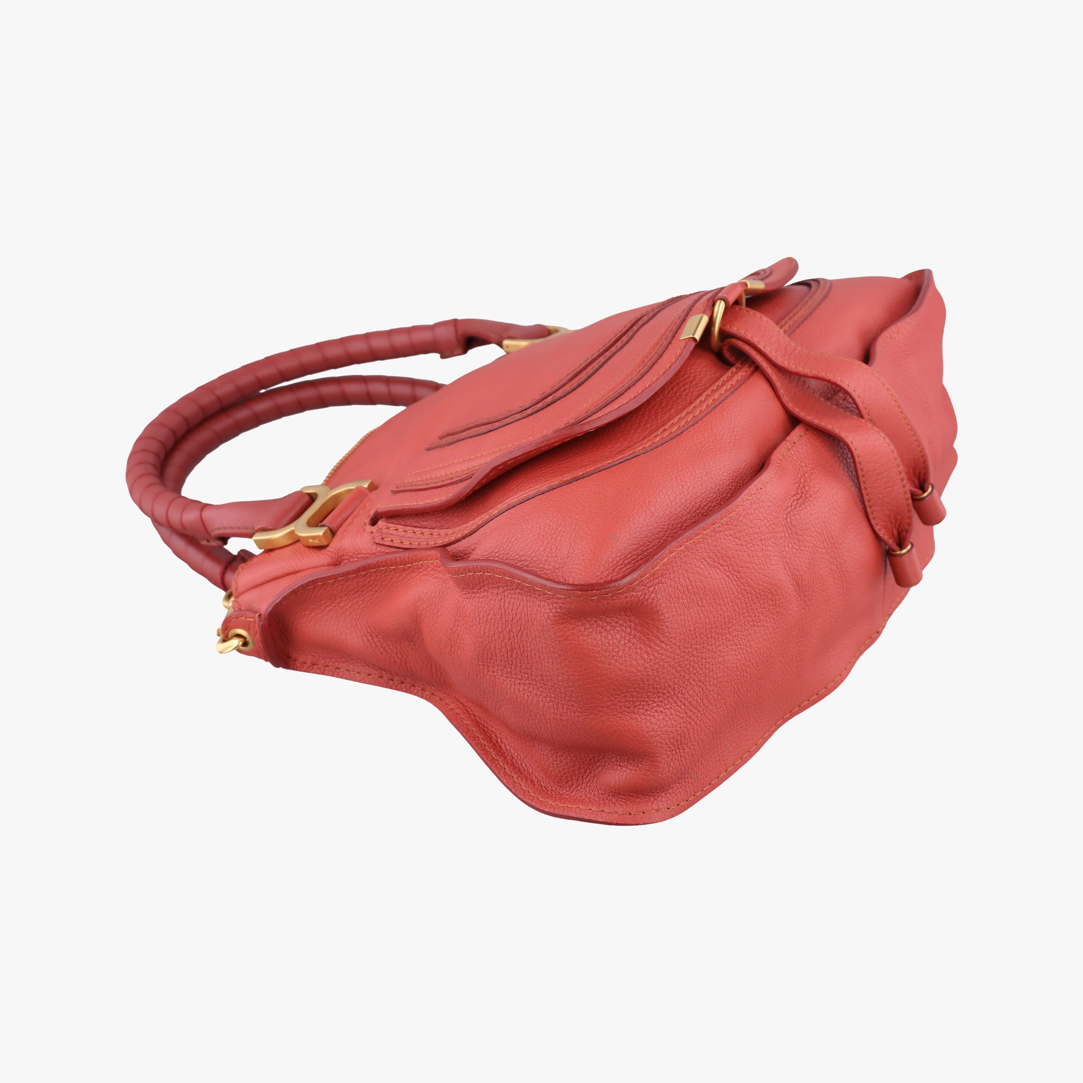 Vintage Chloe Mercy Red Leather  shoulderbag | stylenewstar