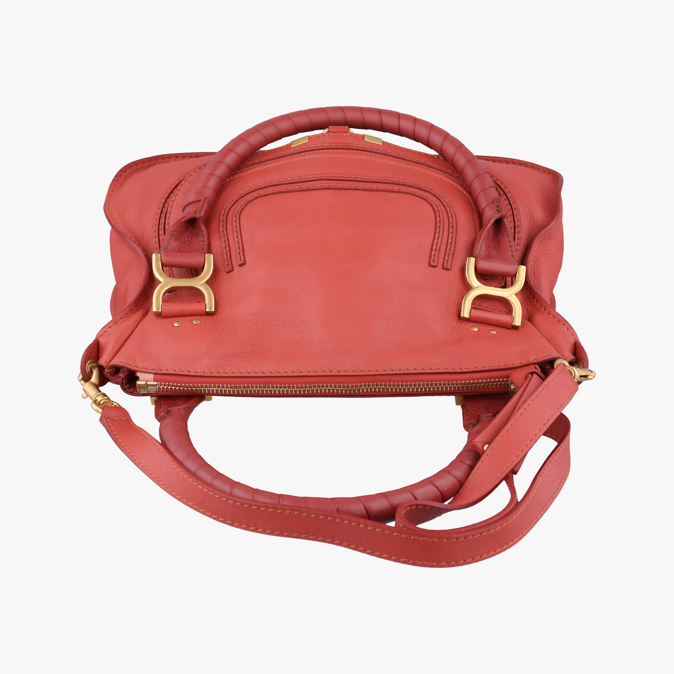 Vintage Chloe Mercy Red Leather  shoulderbag | stylenewstar