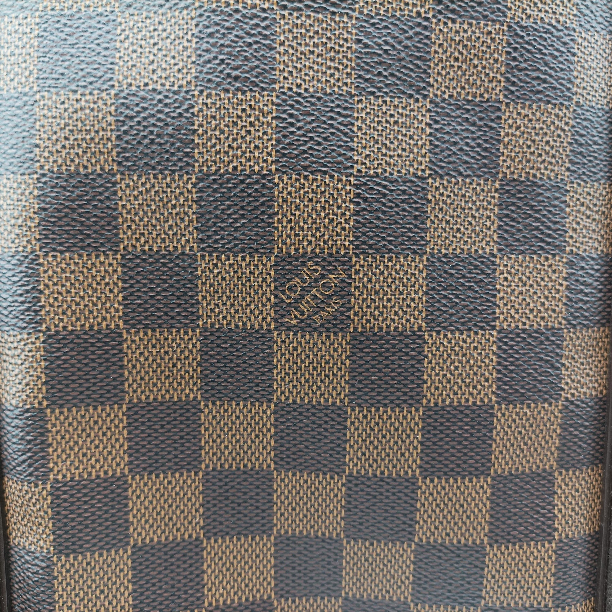 Pre-owned Louis Vuitton Cabas Bobur EBENE Damier Canvas N52006 handbag | stylenewstar