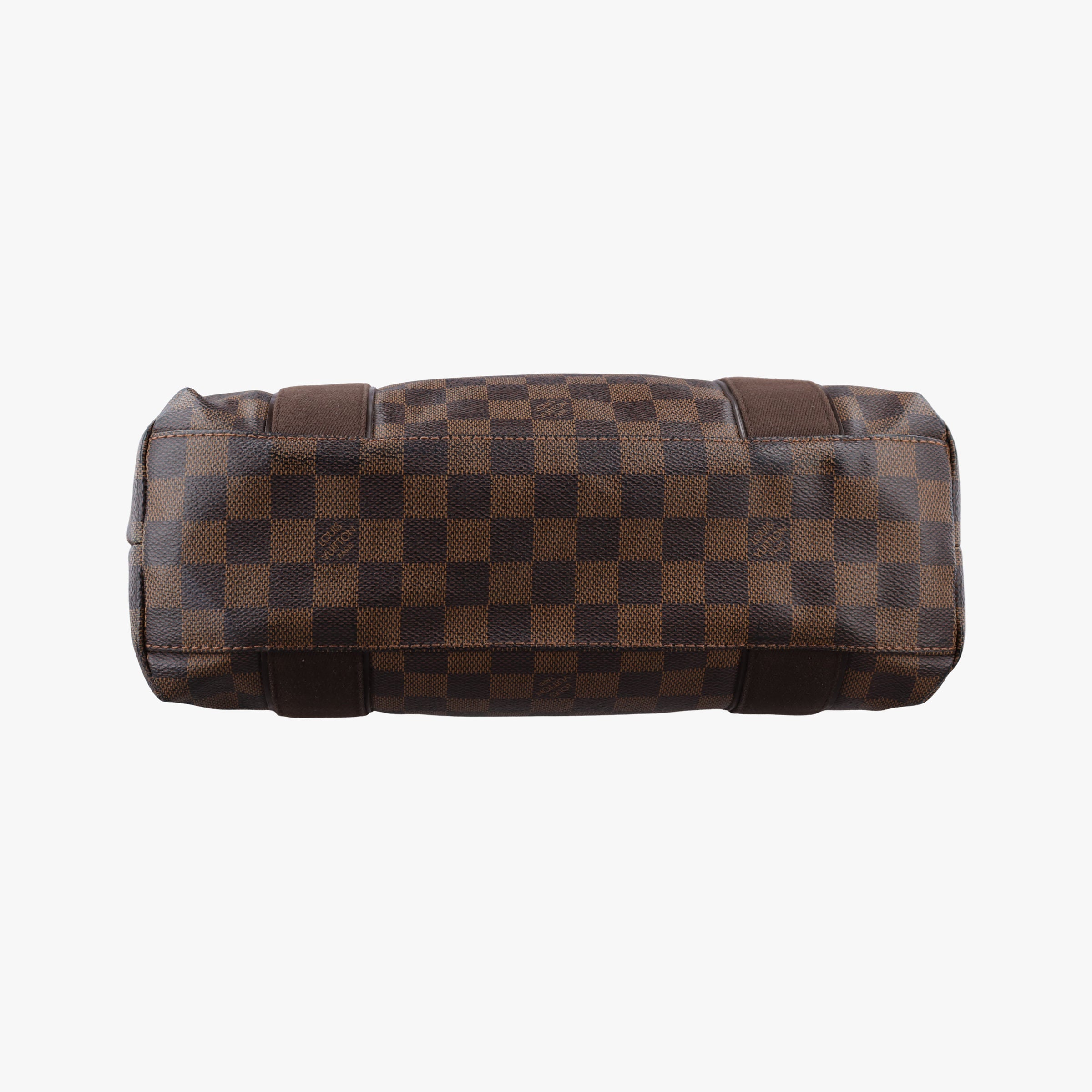 Pre-owned Louis Vuitton Cabas Bobur EBENE Damier Canvas N52006 handbag | stylenewstar
