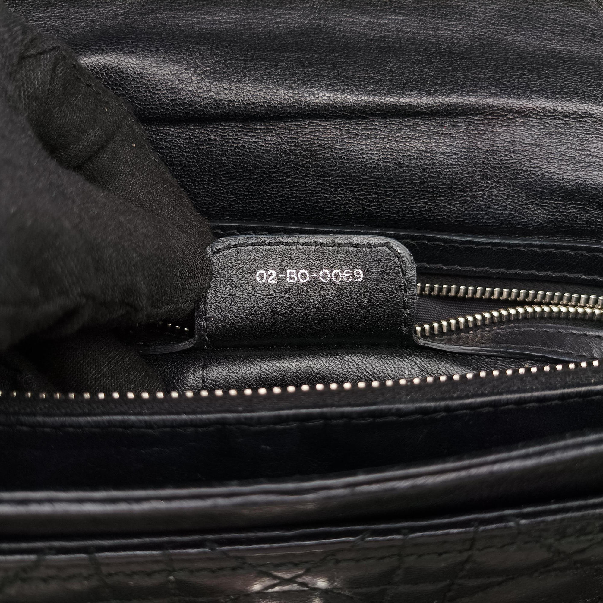 Secondhand Christian Dior Rendezvous Black Lambskin  shoulderbag | stylenewstar