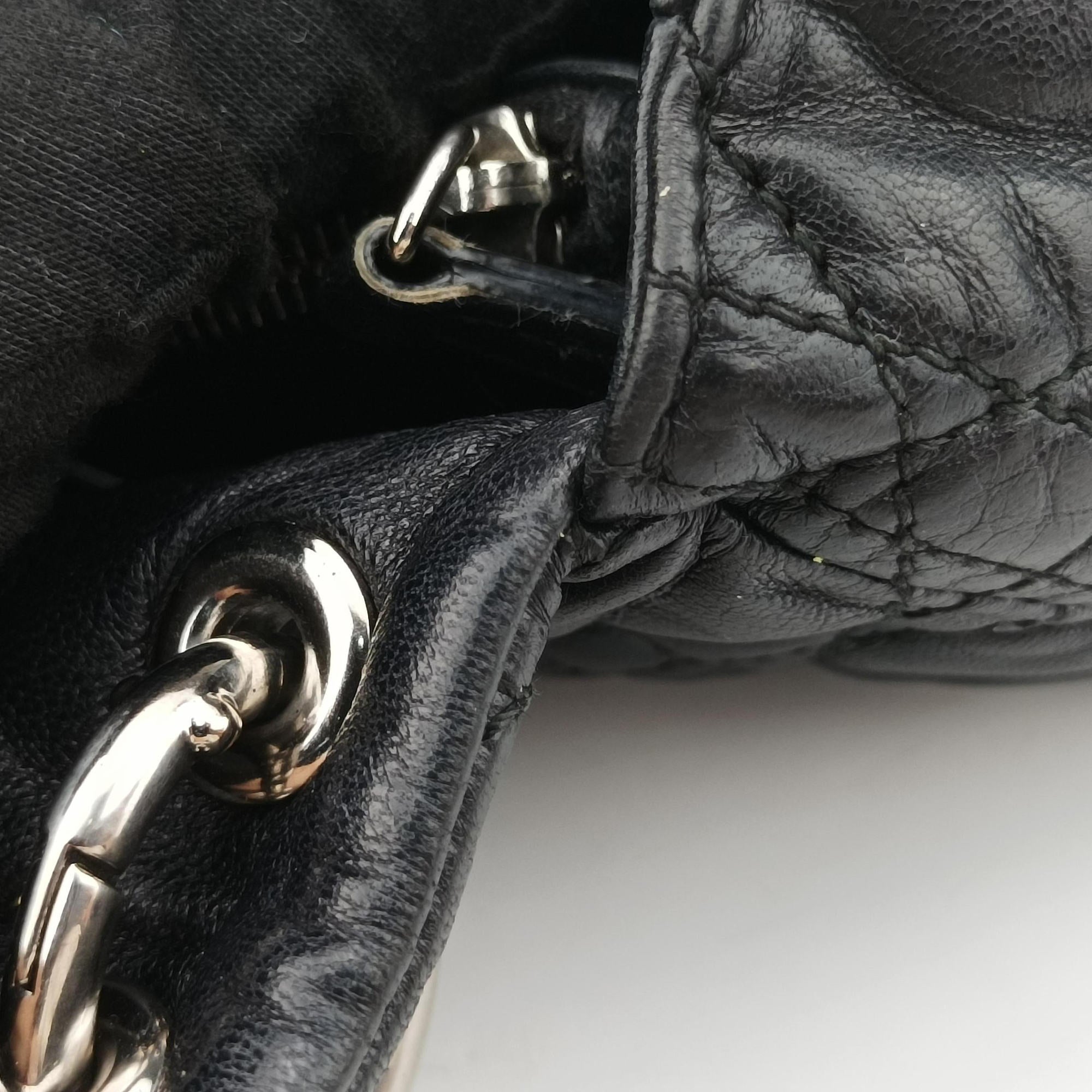 Secondhand Christian Dior Rendezvous Black Lambskin  shoulderbag | stylenewstar