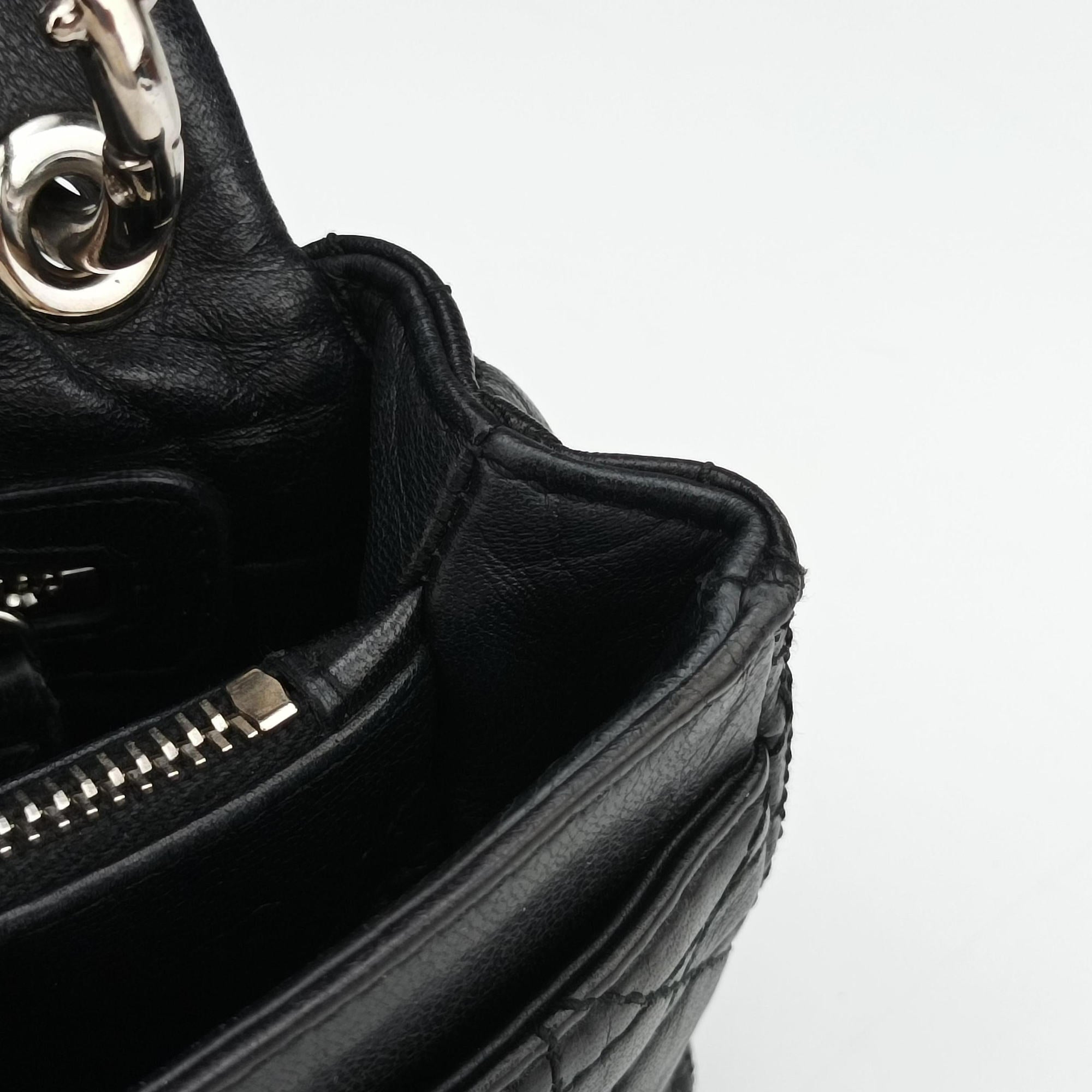 Secondhand Christian Dior Rendezvous Black Lambskin  shoulderbag | stylenewstar