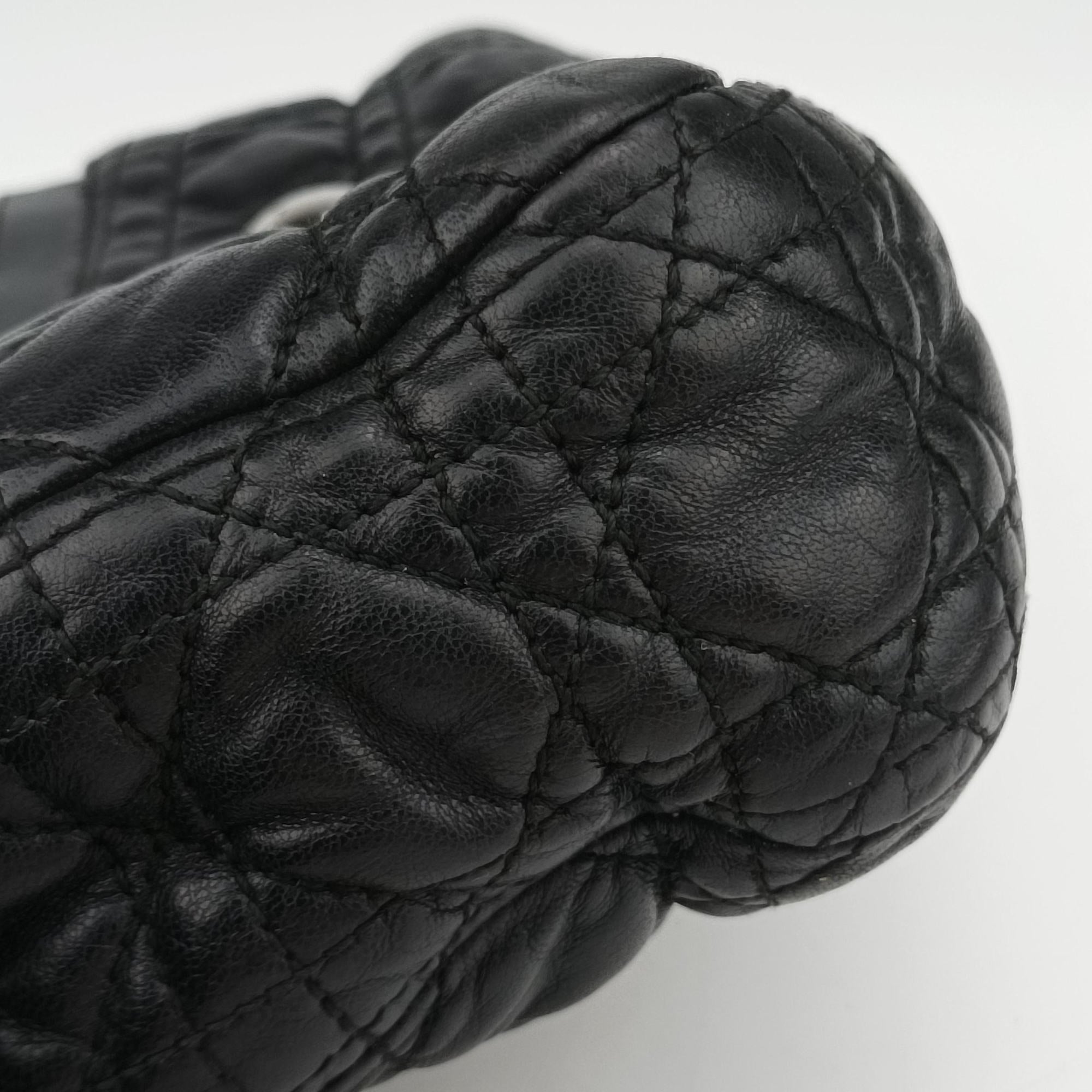 Secondhand Christian Dior Rendezvous Black Lambskin  shoulderbag | stylenewstar