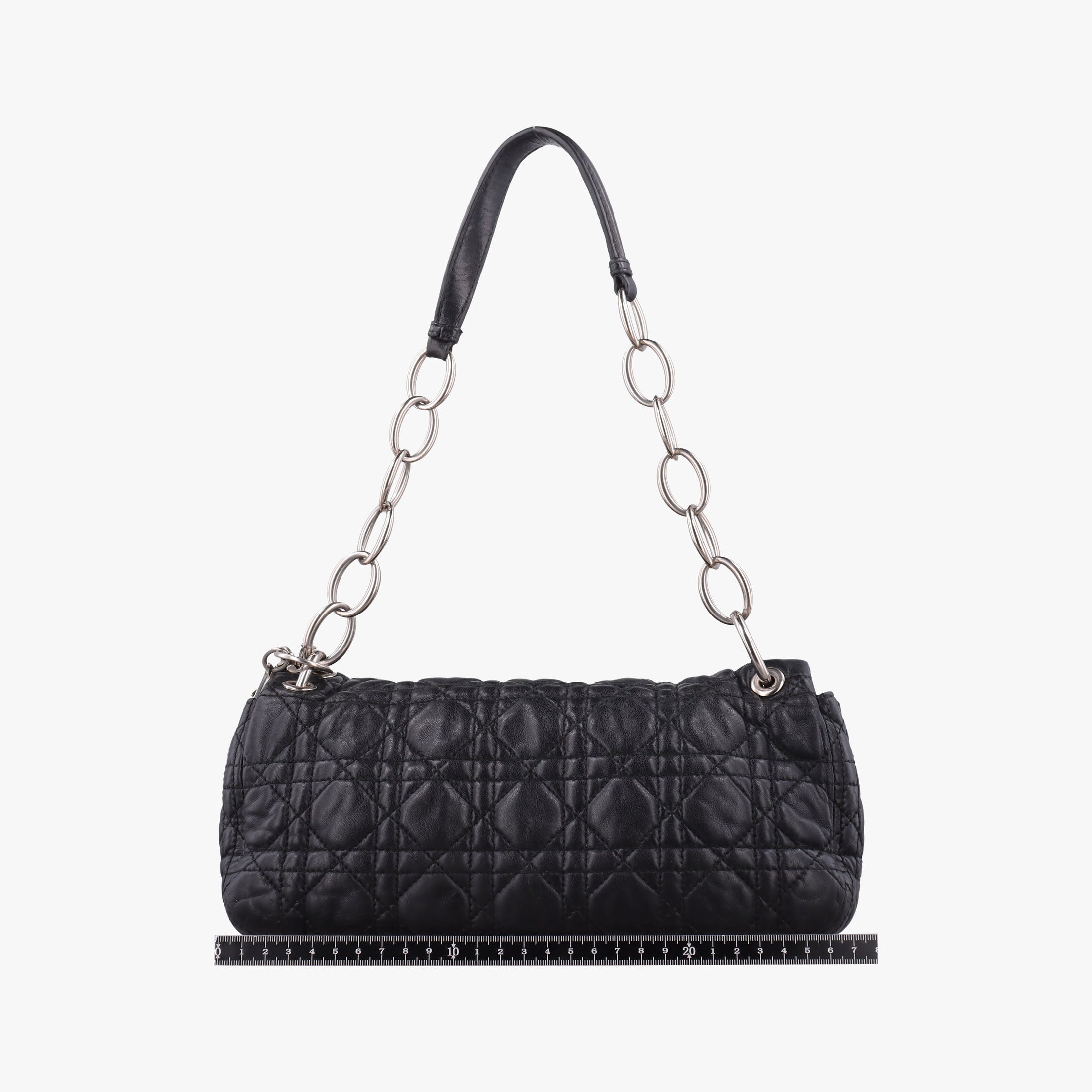 Secondhand Christian Dior Rendezvous Black Lambskin  shoulderbag | stylenewstar