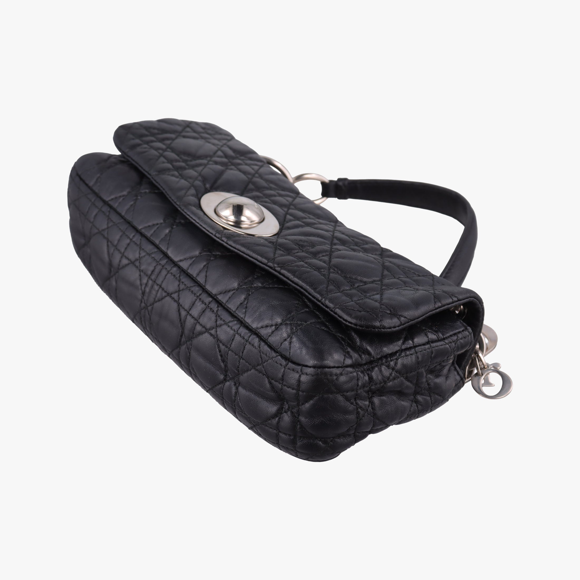 Secondhand Christian Dior Rendezvous Black Lambskin  shoulderbag | stylenewstar