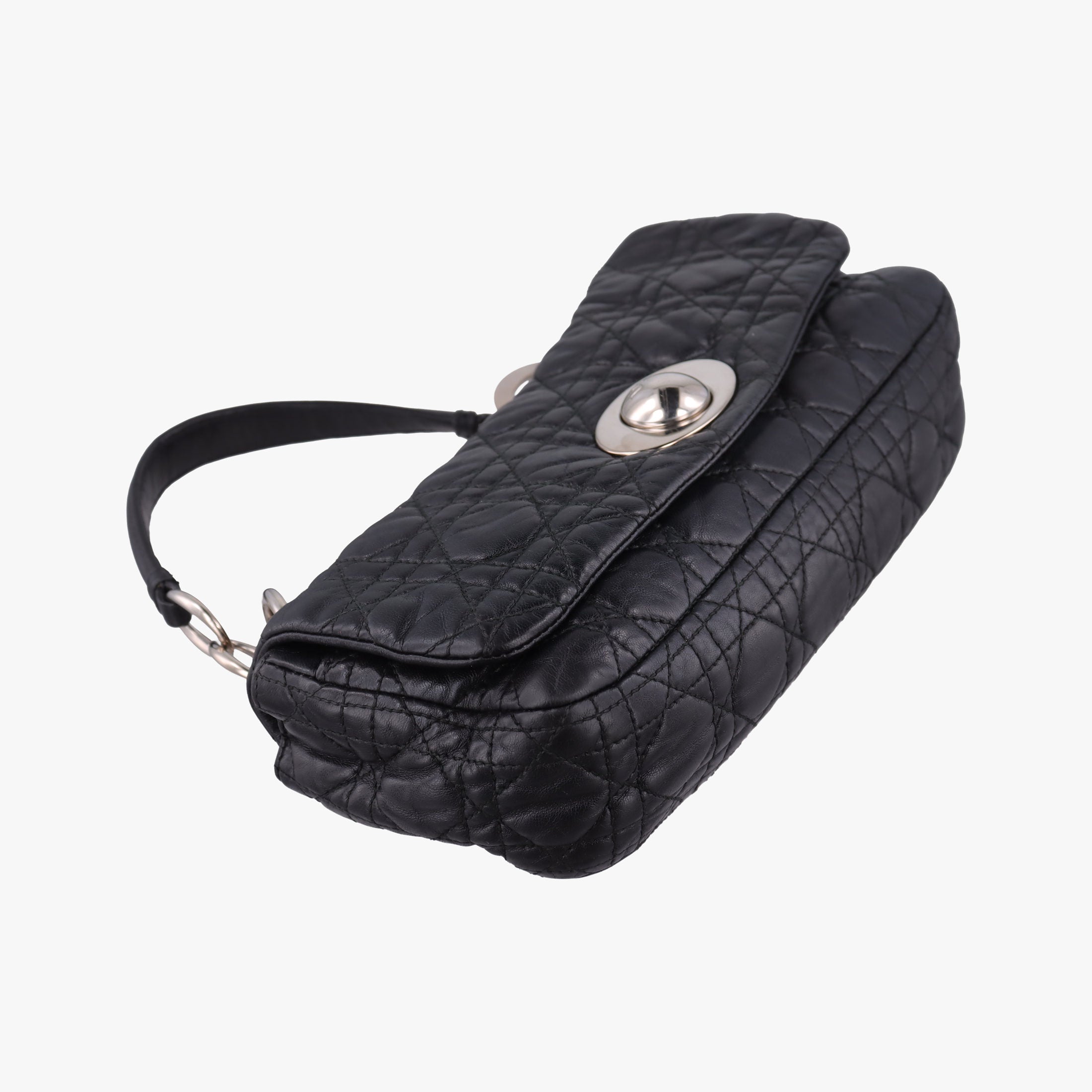 Secondhand Christian Dior Rendezvous Black Lambskin  shoulderbag | stylenewstar