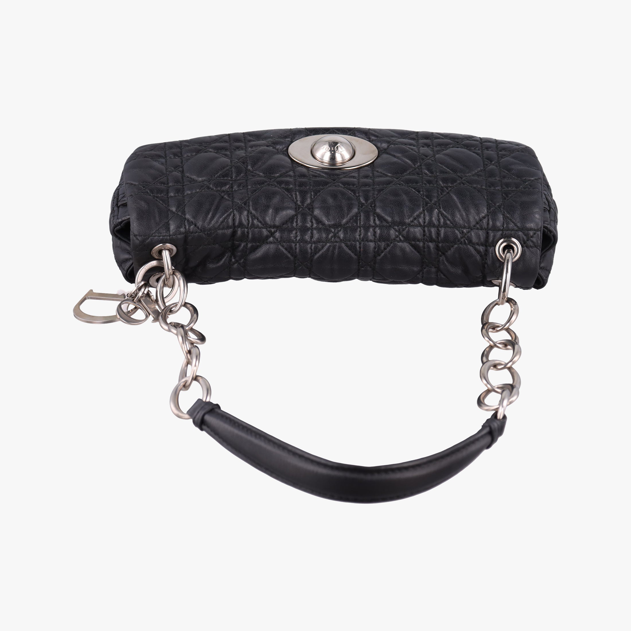 Secondhand Christian Dior Rendezvous Black Lambskin  shoulderbag | stylenewstar
